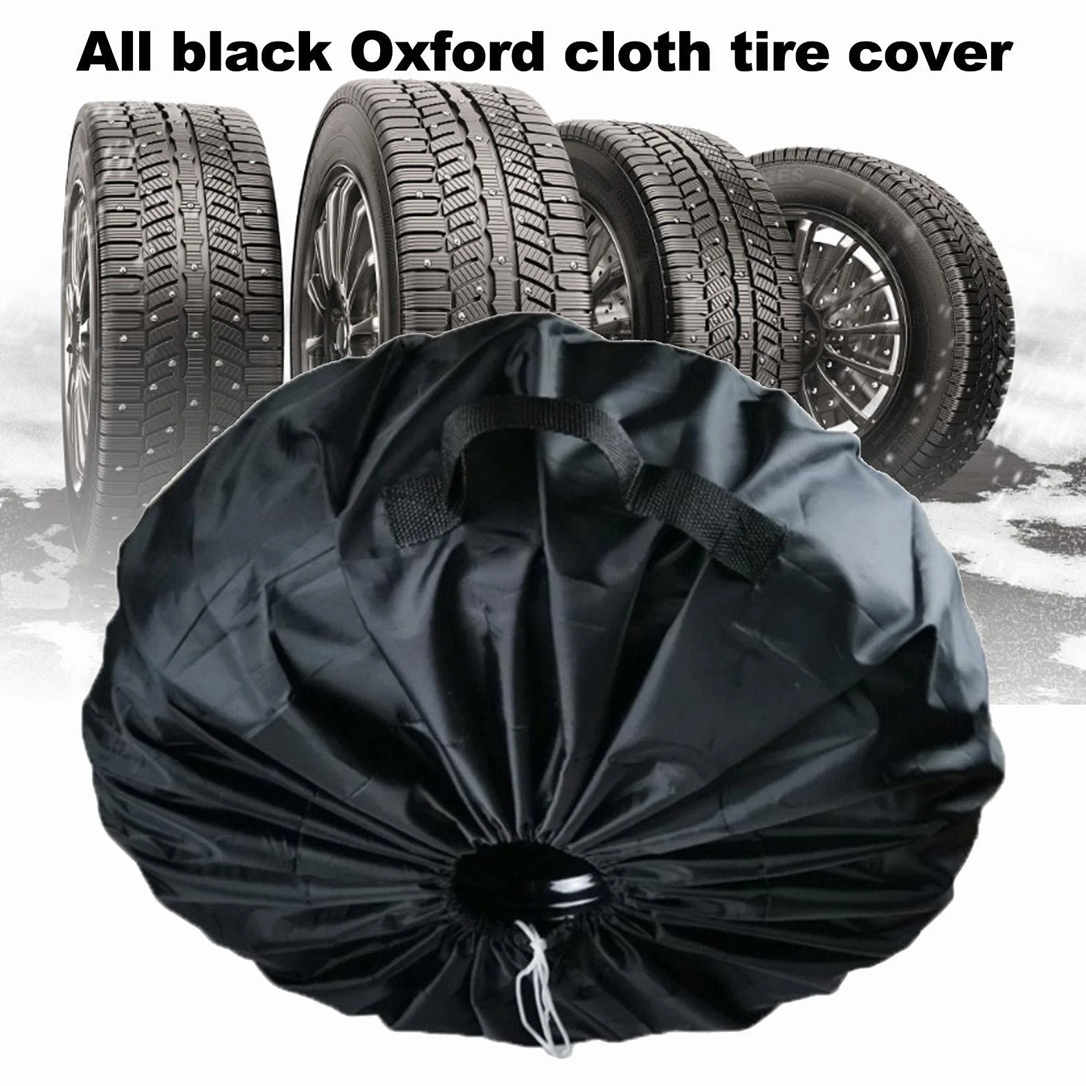 JINGLING Borsa Porta Gomme Copriruota di Scorta Wheel Bag Oxford Ruota Coperture Protezioni per Auto Camper