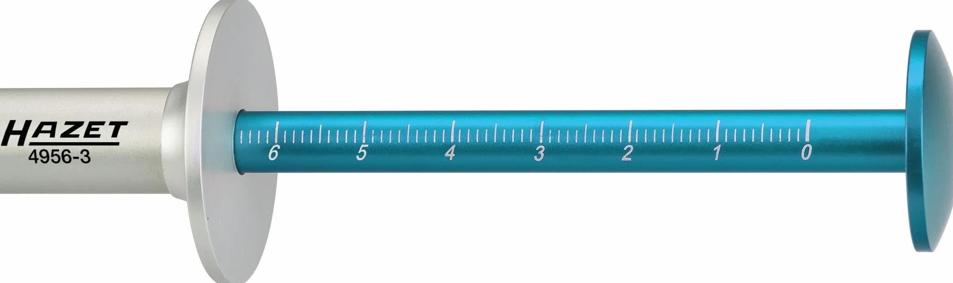 HAZET Calibro per pinze dei dischi freno spessimetro 4956-3 I Campo di misura 0 60 mm I Per misurare senza smontare le ruote