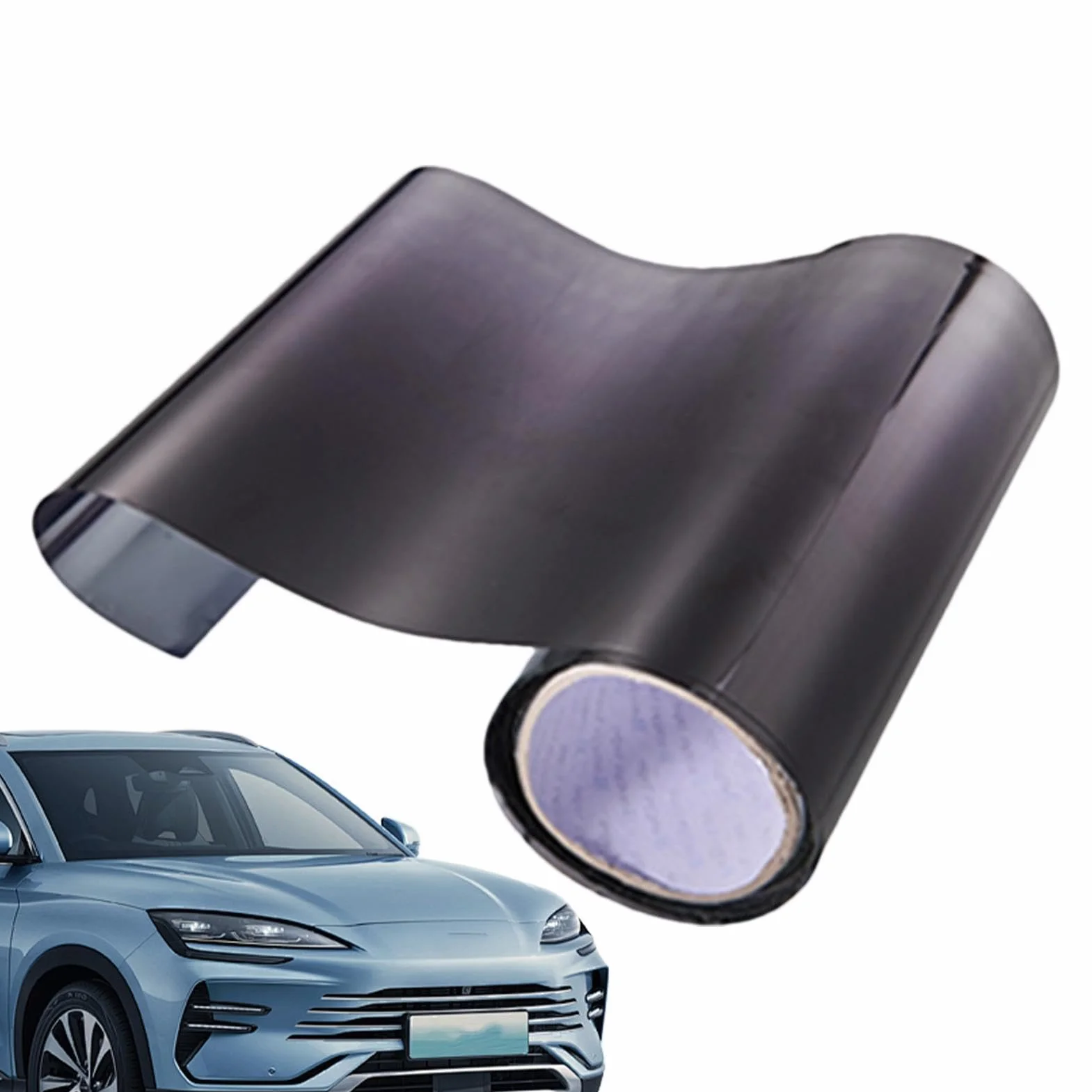 Pellicola oscurante per auto, protezione solare, strisce parasole per parabrezza auto, protezione UV