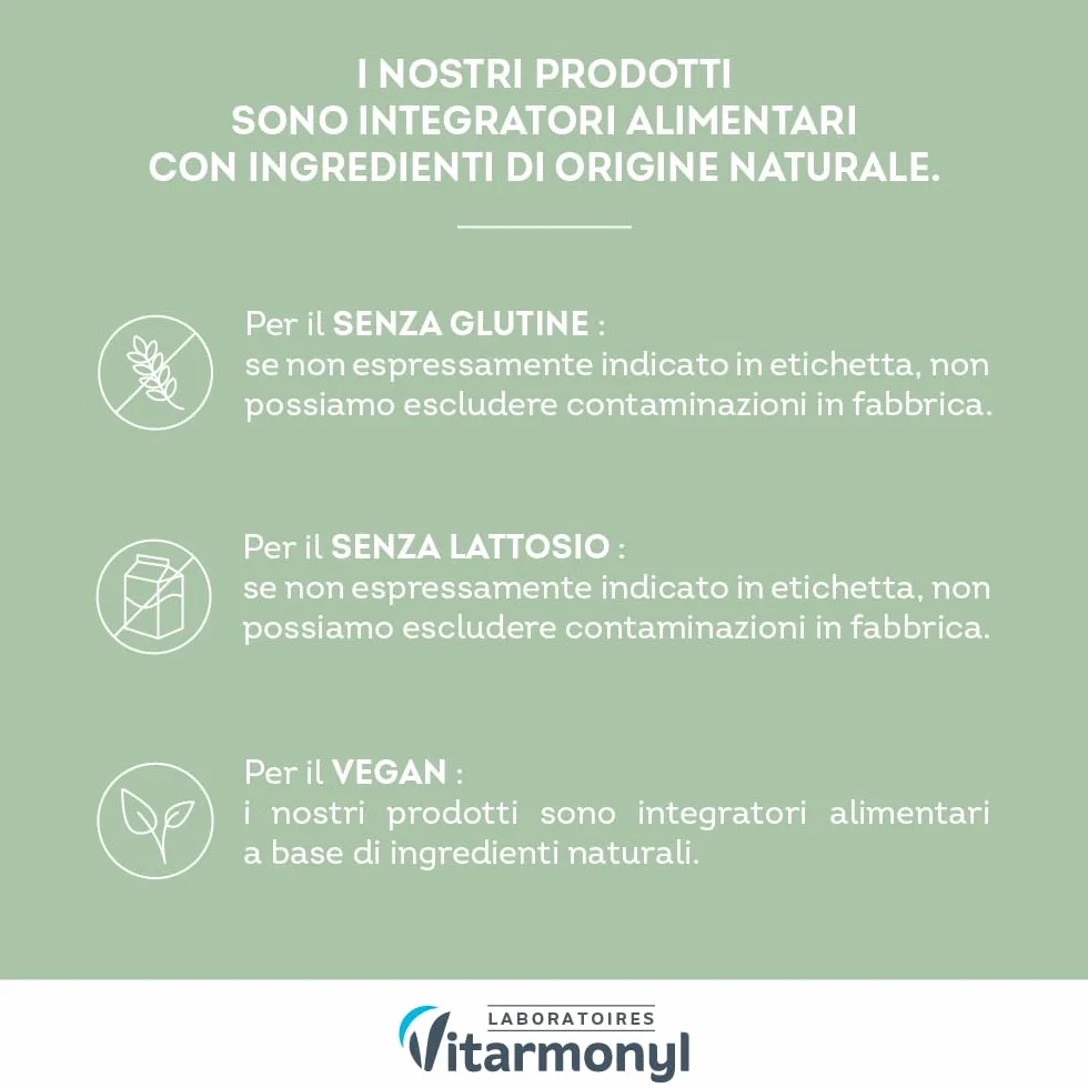 Vitarmonyl Fermenti Lattici Probiotici 7 Miliardi UFC 30 Capsule Integratore Flora Batterica Intestinale