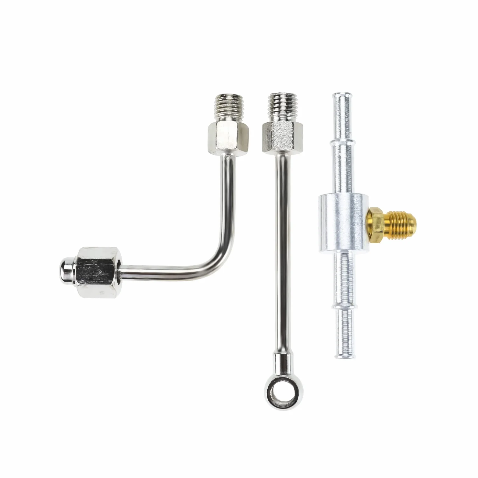 FreeTec – Set per testare la Pressione della Benzina dell’Auto, manometro per Carburante 0 – 140 PSI.