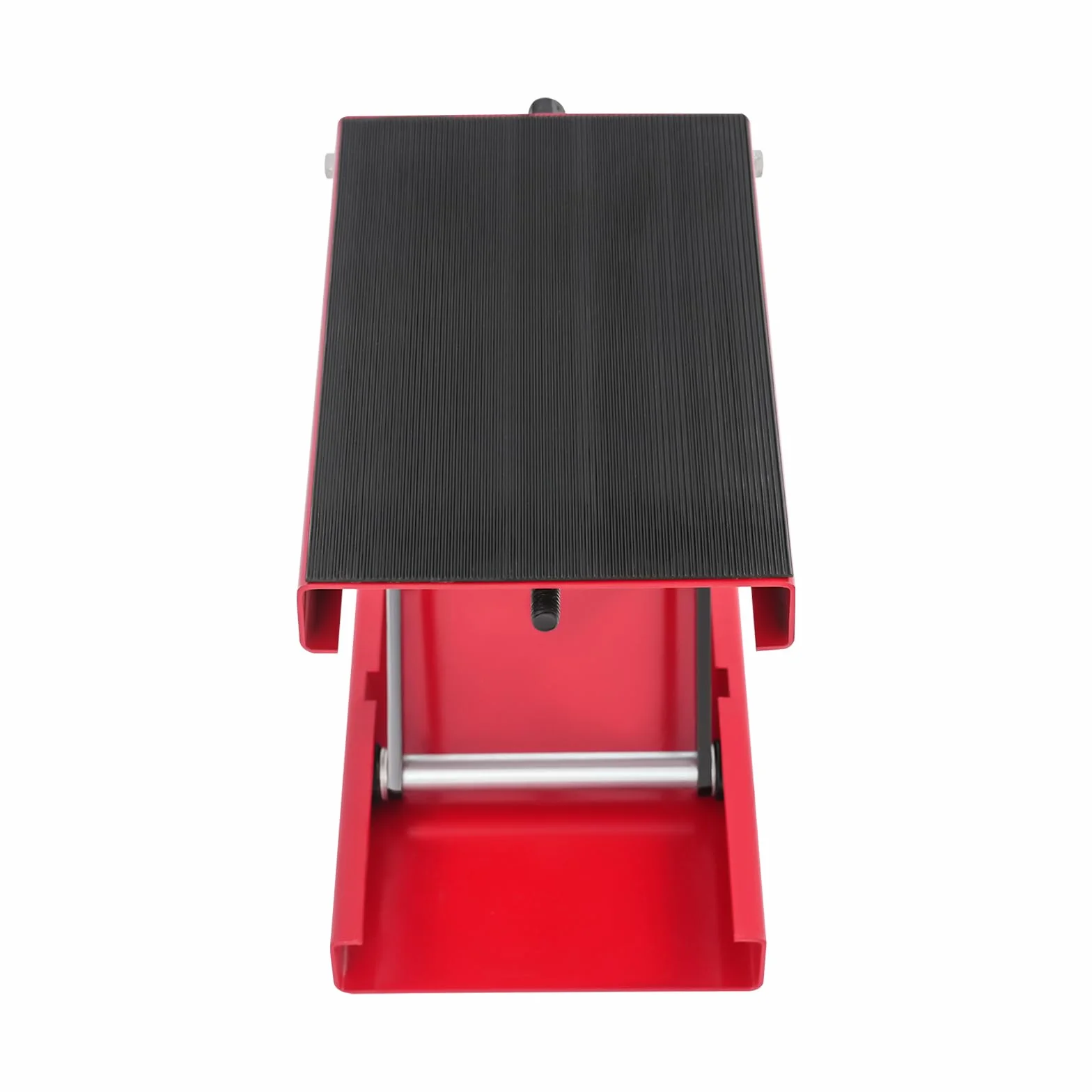 Sollevatore per moto, sollevatore per moto, regolabile in altezza, 93-350 mm, supporto per forbice di sollevamento con ampia piattaforma, sollevatore per riparazione di biciclette (portata 500 kg