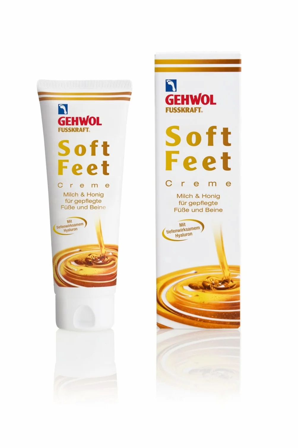 Gehwol Fusskraft crema piedi 125 ml morbida setosa latte e miele