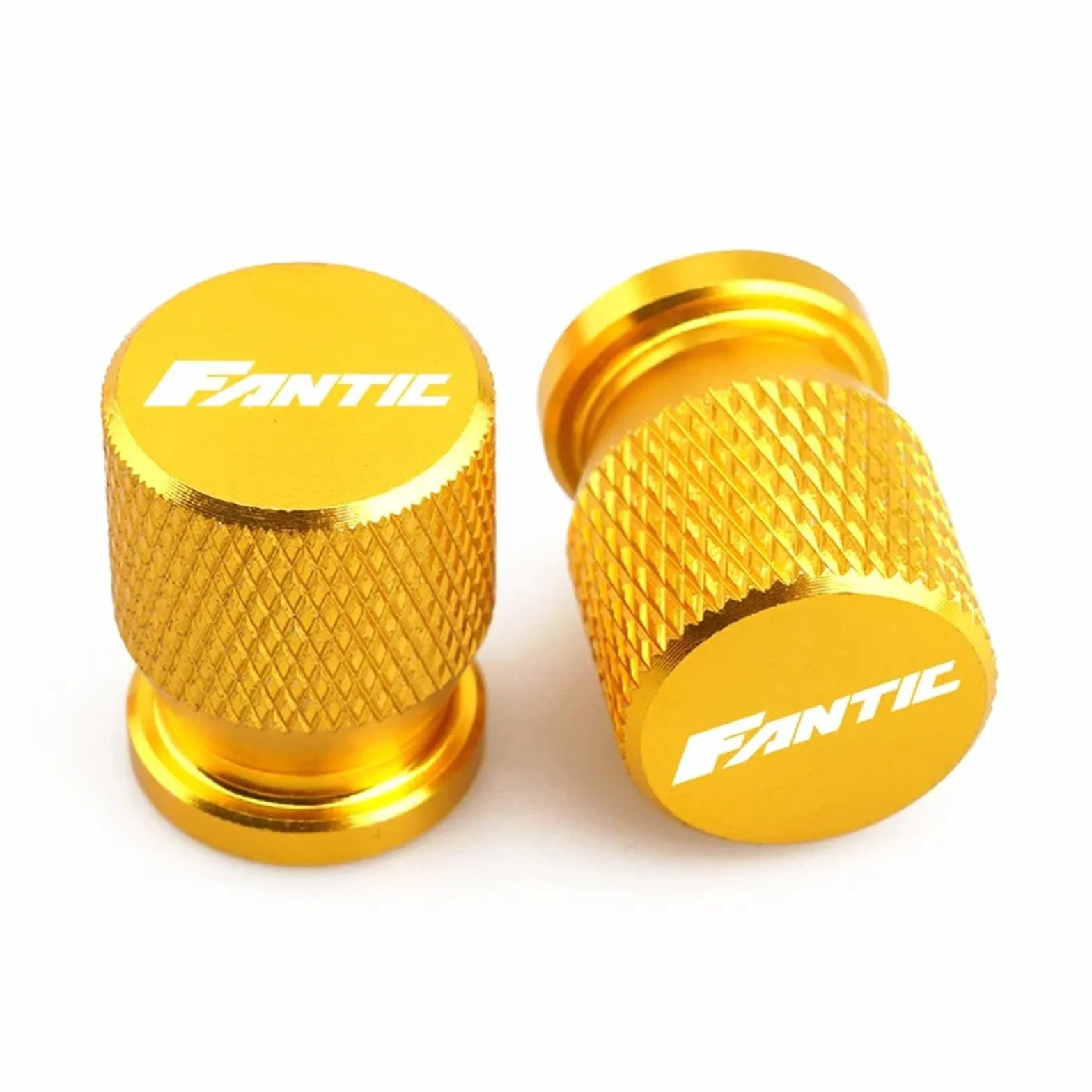 ZHky 2 Pezzi Tappo valvola Pneumatico Moto Compatibile con Fantic Caballero Flat Track 125 250 500 Scrambler 500 Range XE125/XEF250 450/XE
