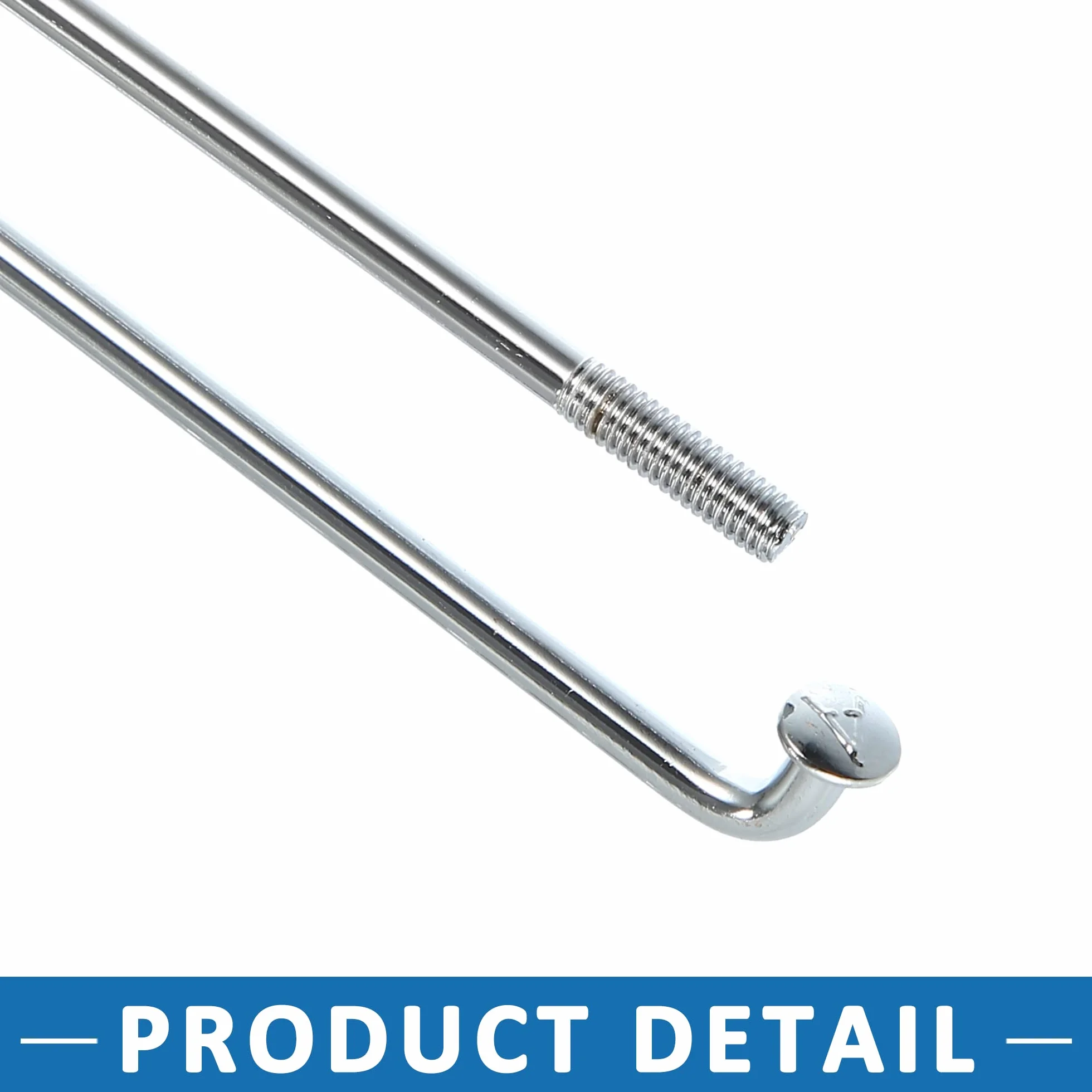 ABSOPRO Moto Ruota Raggi con Ugelli 3.5mm Filettatura 170mm (36 Set)