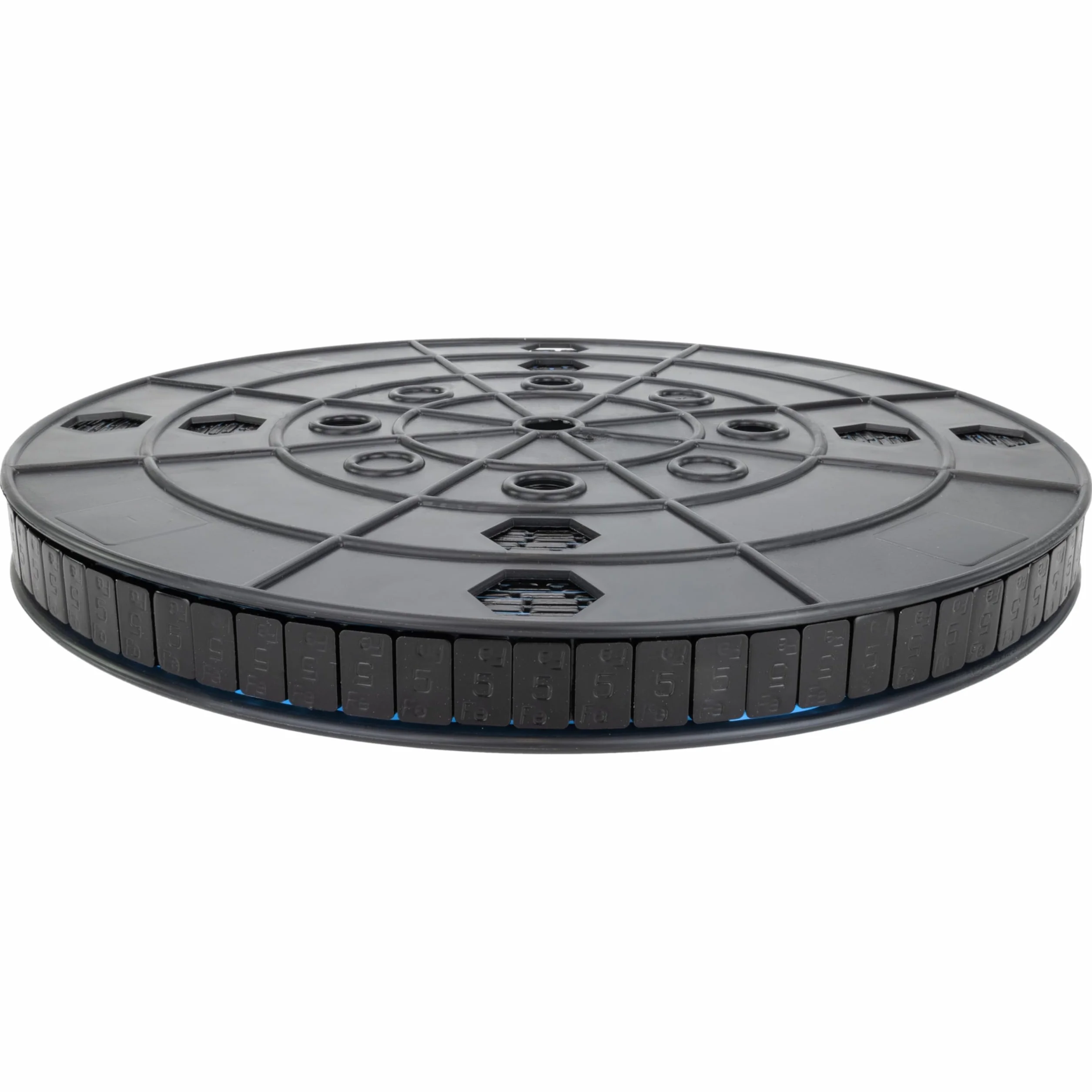 HASKYY 6KG Rotolo Pesi Nero Equilibratura Barretta 5g*1200 5g Pesi in Acciaio