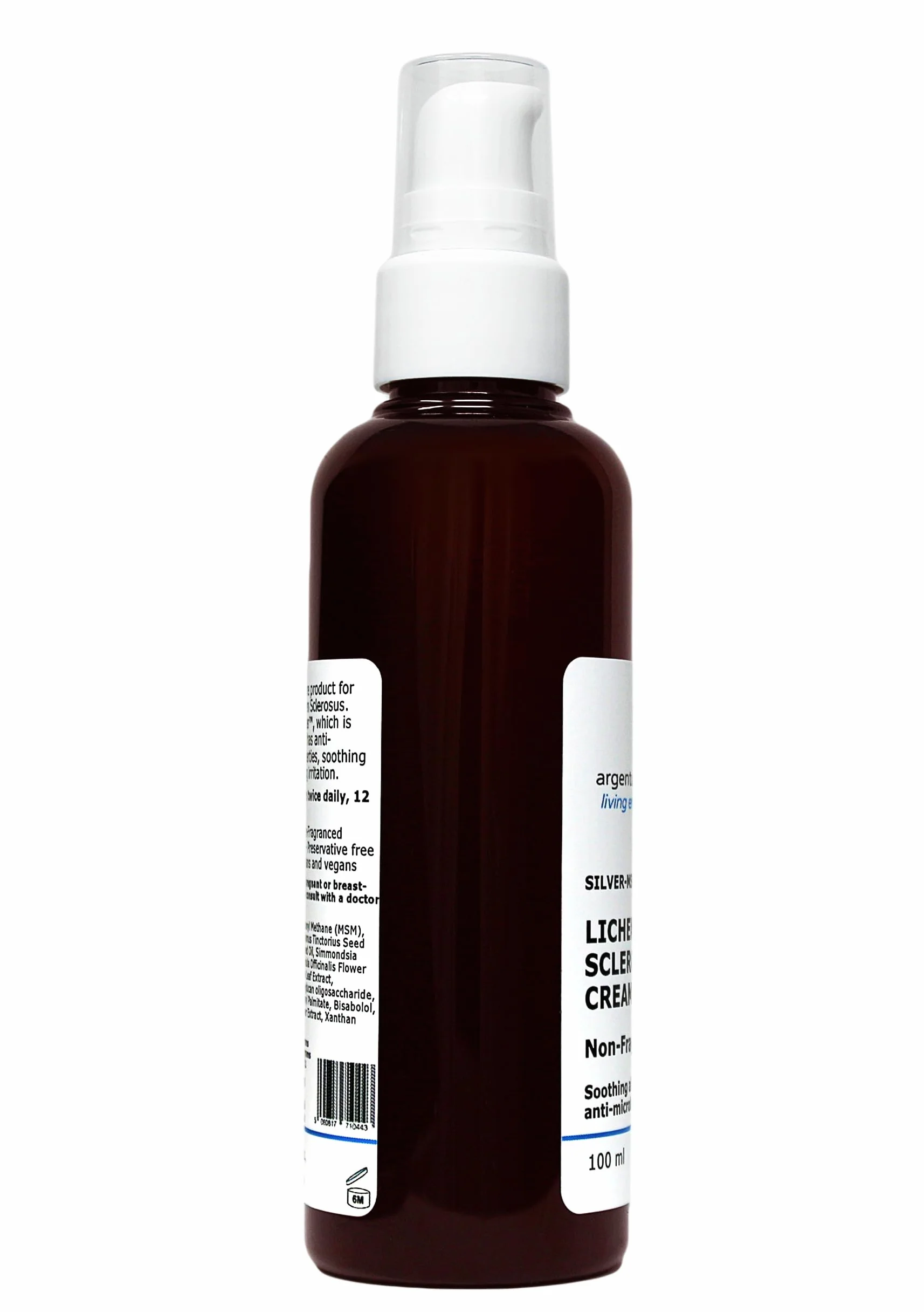 Argento-MSM Lichen Sclerosus crema non profumata 100 ml