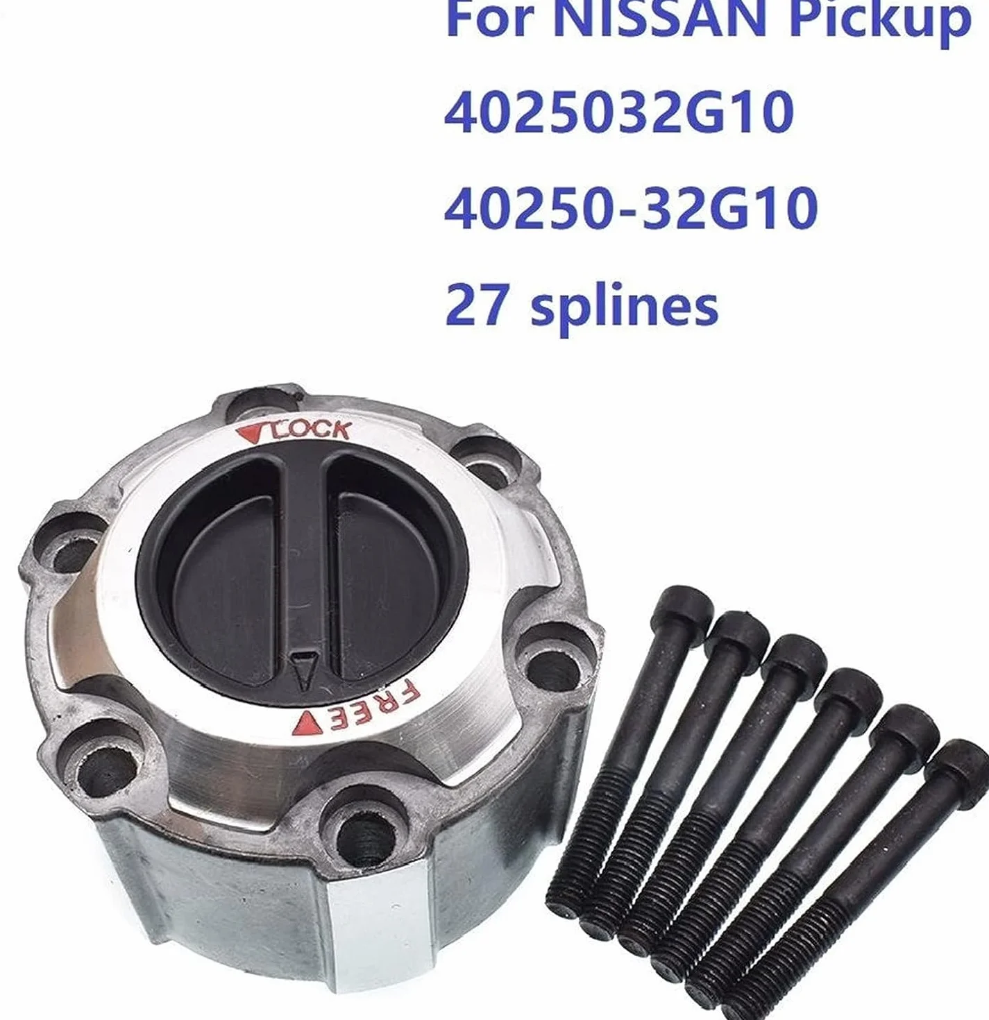 27 scanalature di bloccaggio mozzo misura per NISSAN Pickup Pathfinder Navara D21 Terrano I 86-89 King Cab manuale libero mozzo ruota 4025032G10