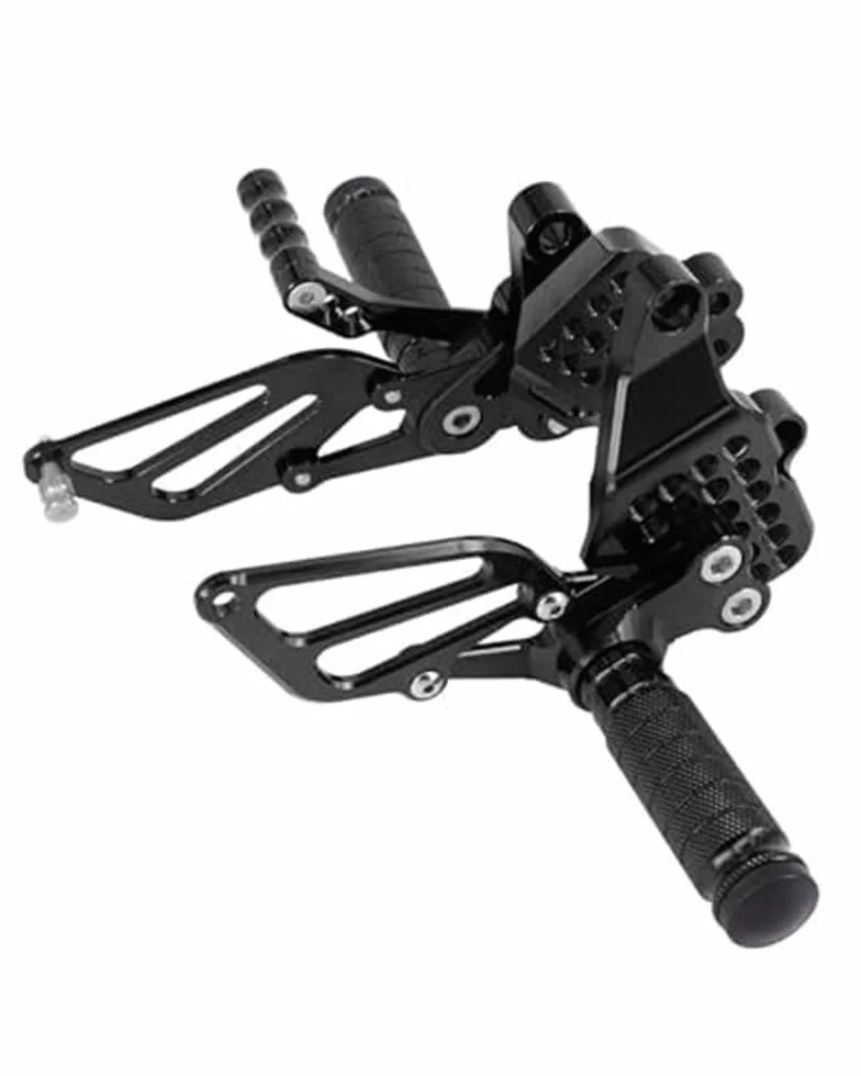 Pedane Pedane regolabili CNC Per Ducati 999/999S/999R/749 Dark/749R/749S (2003-2006) Poggiapiedi