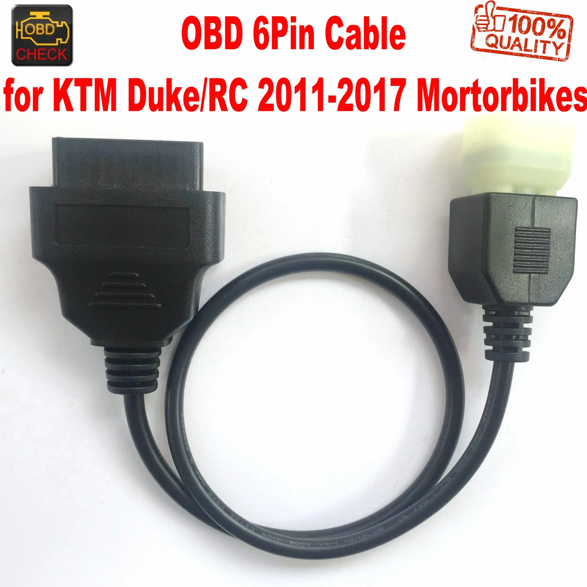 OBD 6 Pin Adattatore Diagnostico per Moto