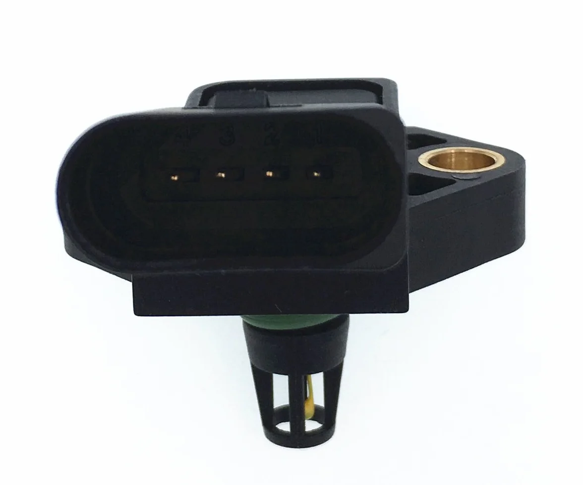 Sensore mappa pressione aspirazione aria OEM # 0281002401 038906051C per VW Seat Skoda