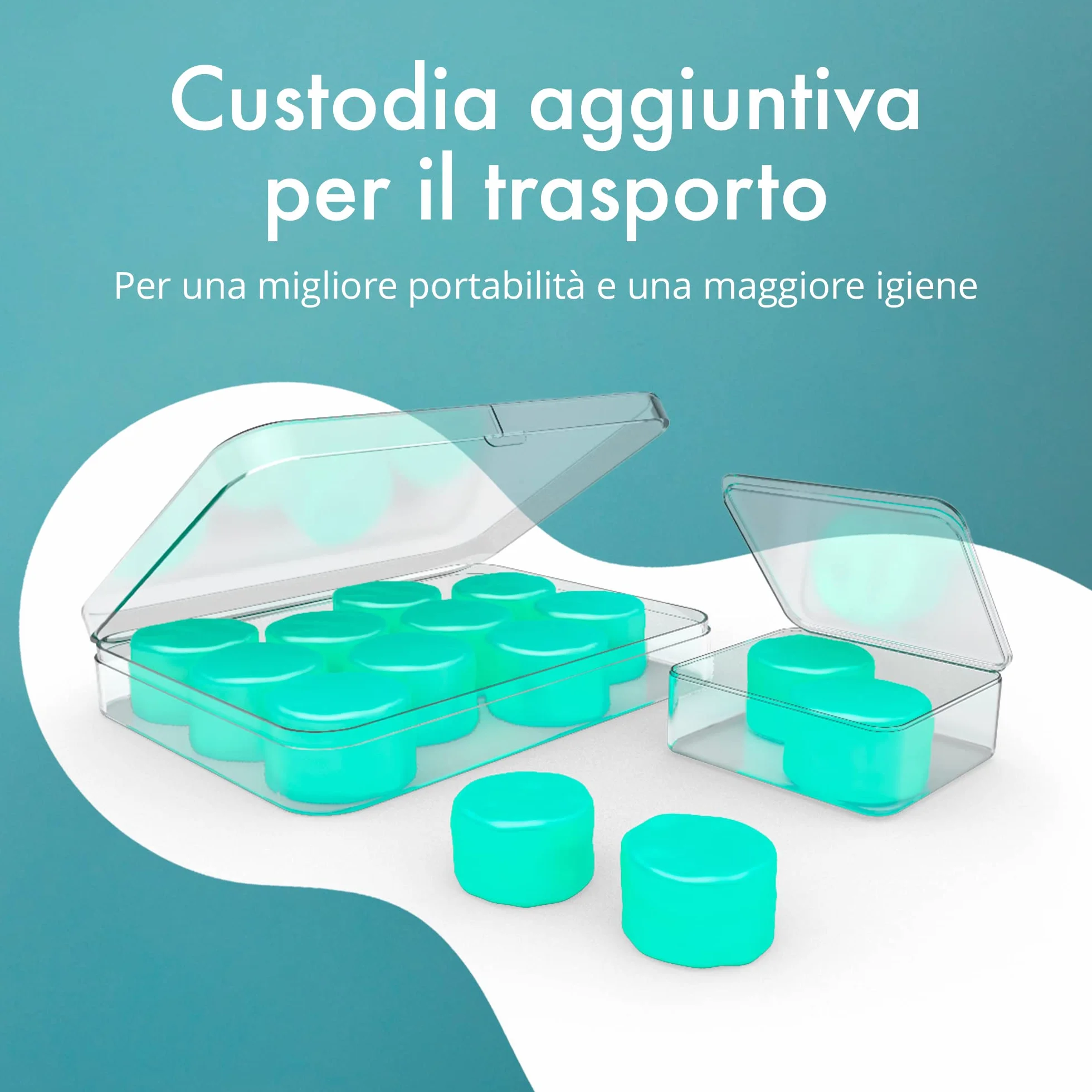 Alpine SoftSilicone Tappi in silicone modellabili per orecchie 28dB Scatola da 12