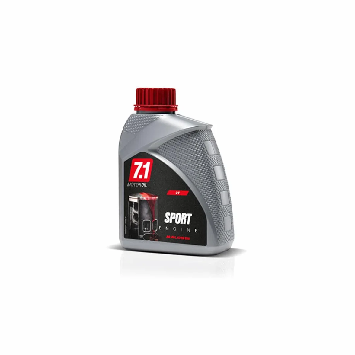 MALOSSI 76 8231B Olio Motore 7.1 2T SPORT ENGINE 1L per Miscelatore Separato