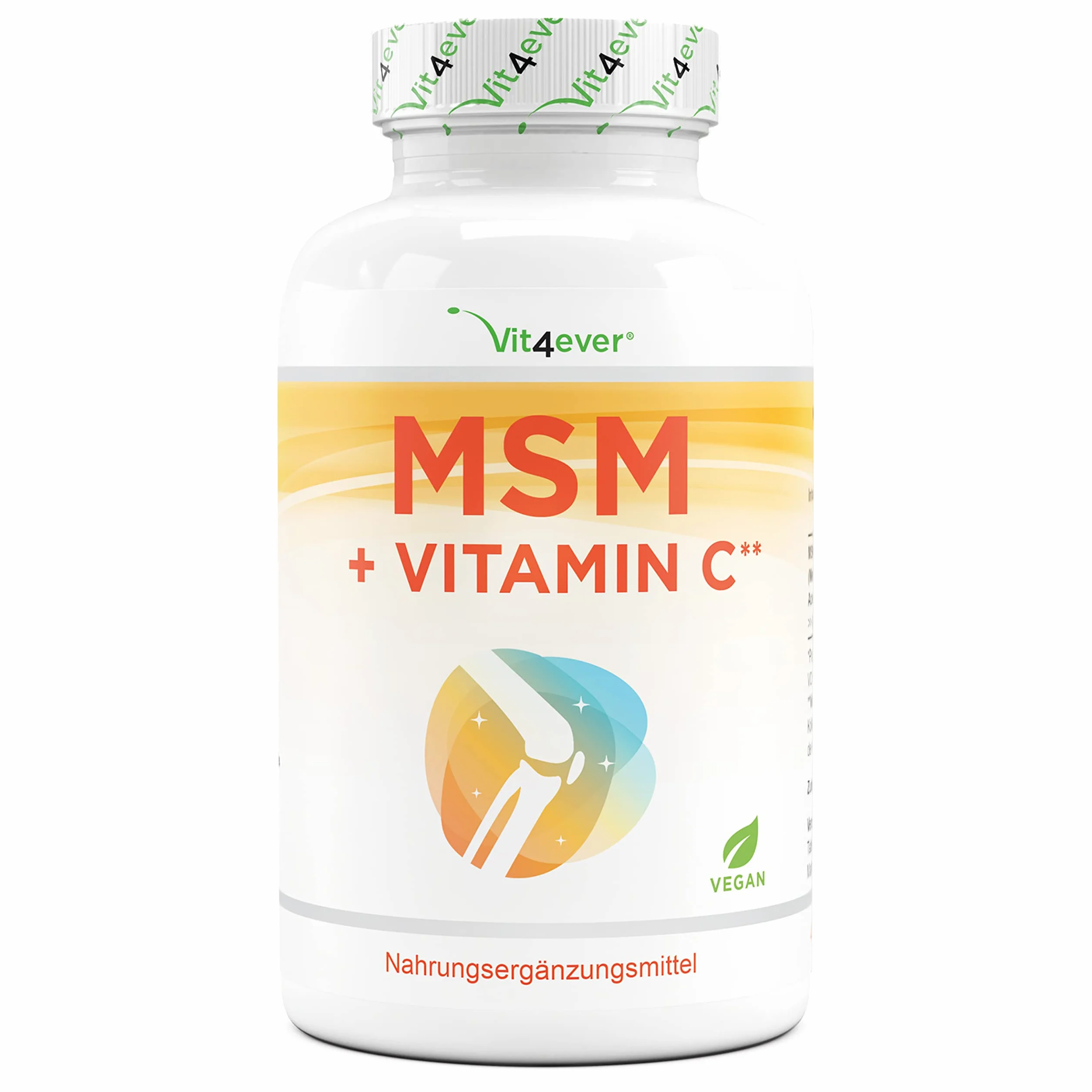 MSM 2000mg 365 compresse con vitamina C naturale acerola vegan
