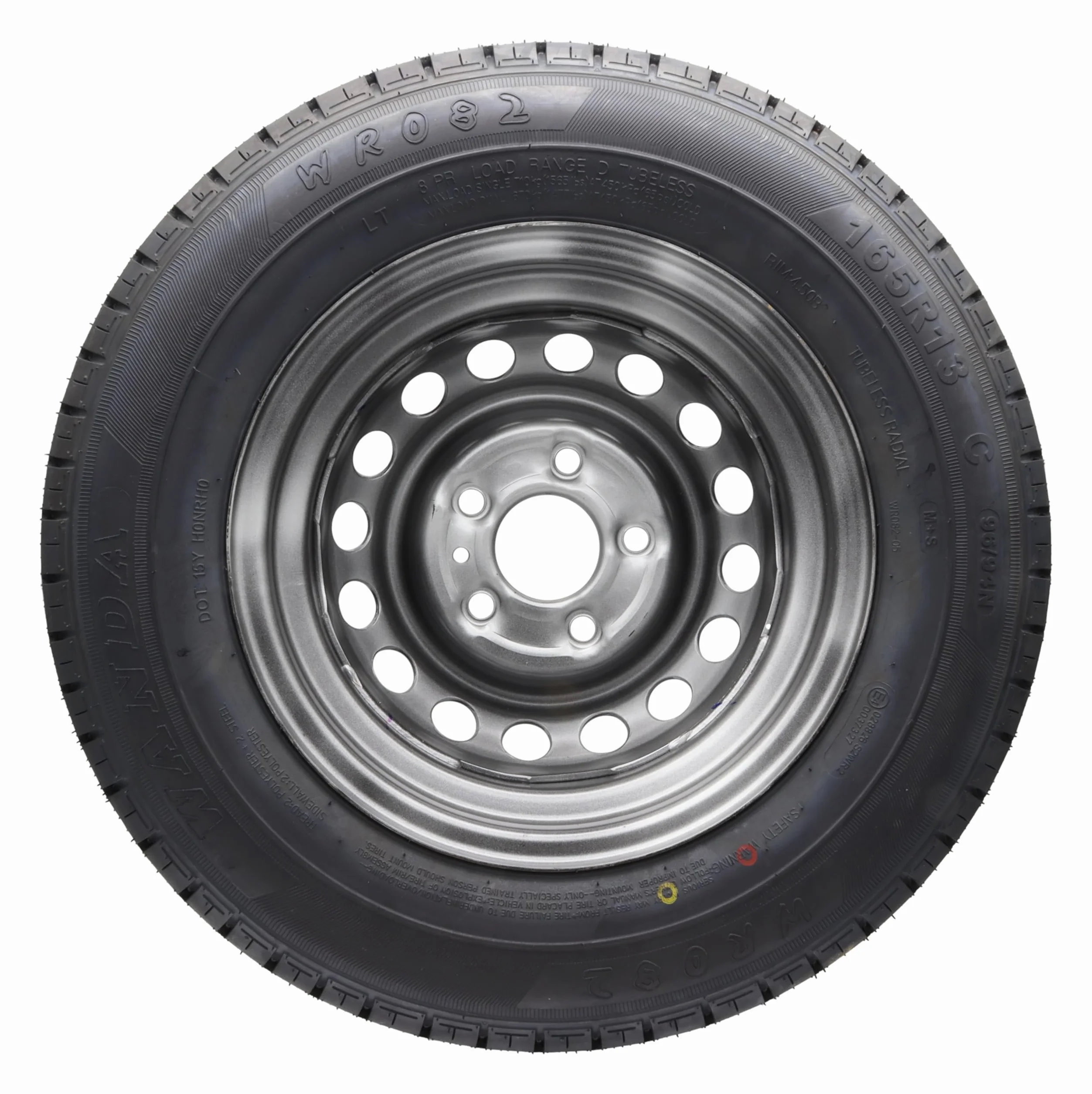 Ruota completa 165R13 C 96/94N 5x112 165 R 13 per rimorchi auto 4,5Jx13