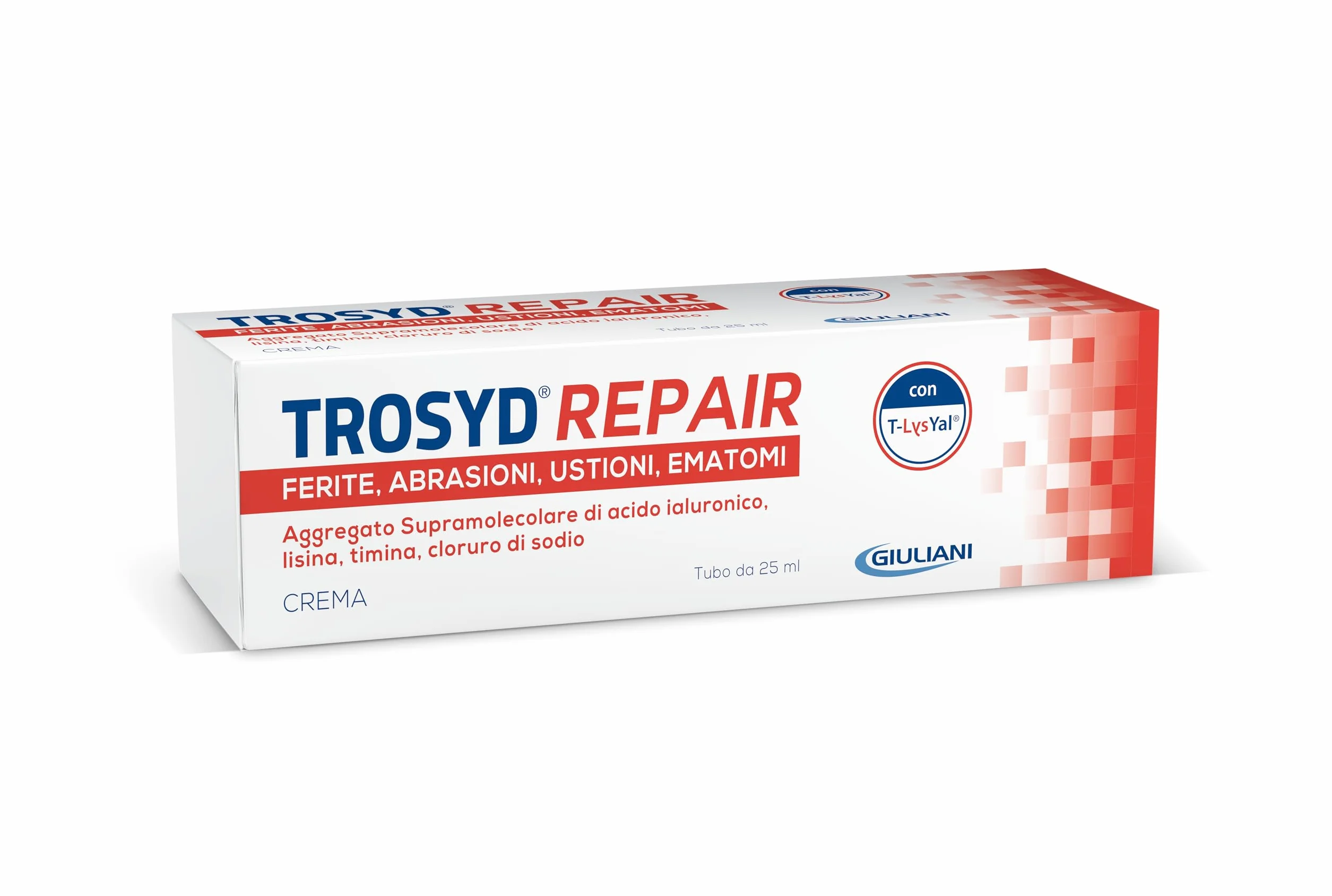 GIULIANI Trosyd Repair 25g Crema Ferite Ustioni Abrasioni Acido Ialuronico Cicatrizzante