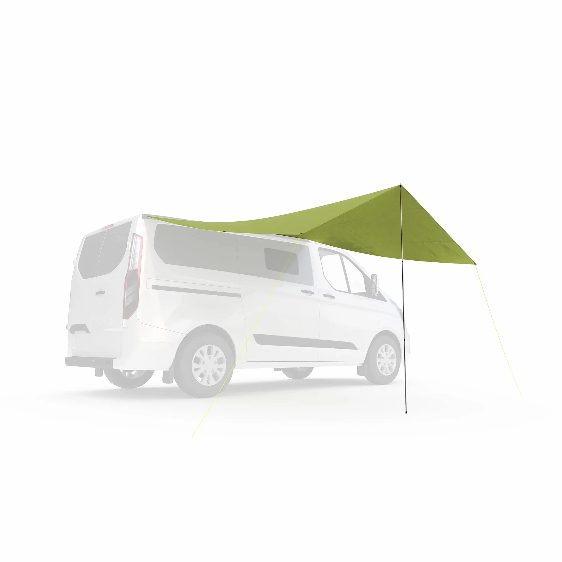 Tatonka Van Tarp (250 x 250 cm) - Tenda da sole impermeabile per camper - per barriera binari, parapioggia