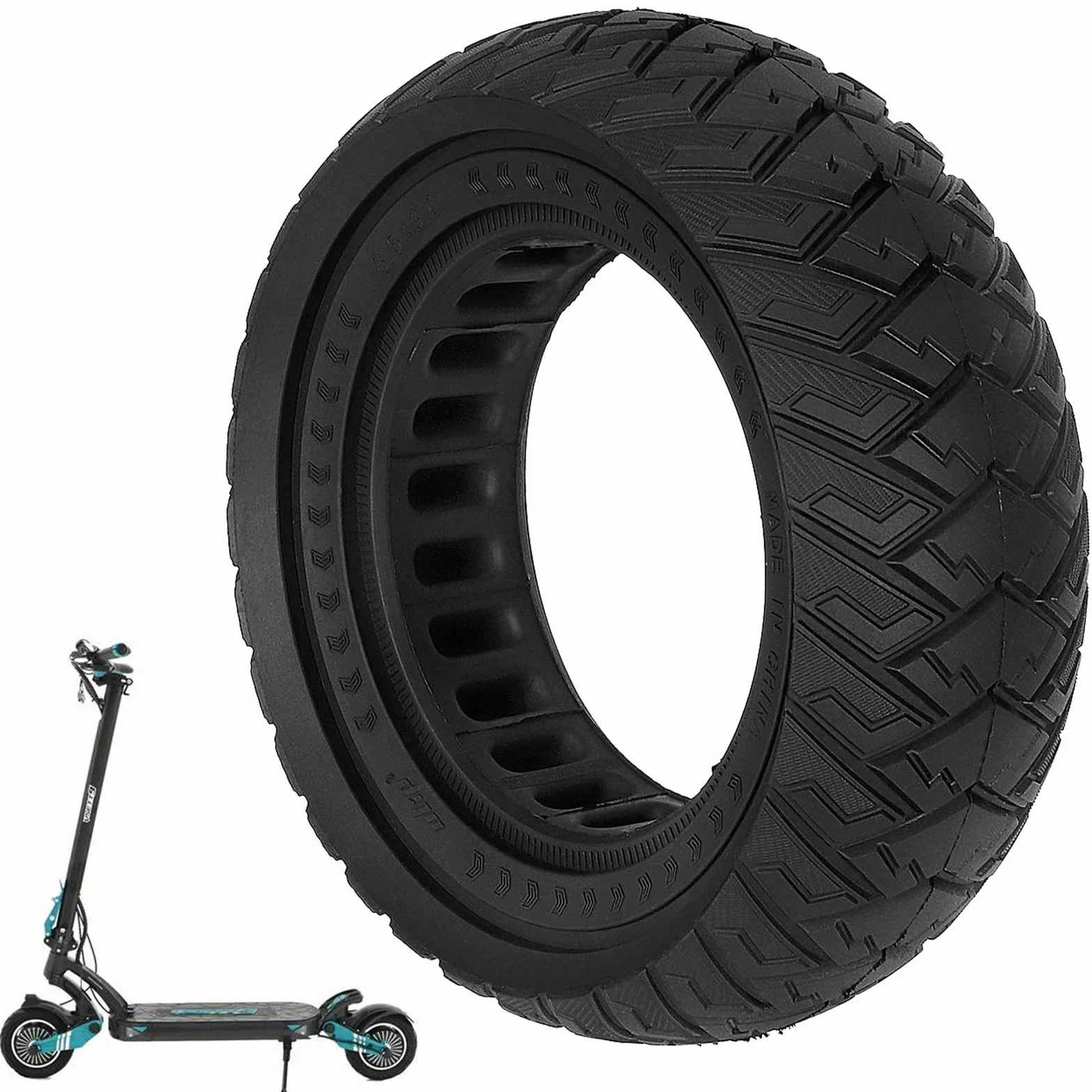 8,5 x 3 Pneumatici Solidi per KUKIRIN G2 Pro/KUKIRIN X1/Zero 9/Vsett 8/9/9+/Inokim Light 2 Monopattino Elettrico 8 1/2 x 3 Ruote di Ricambio in Gomma Piena, Pneumatici di Ricambio Pieni