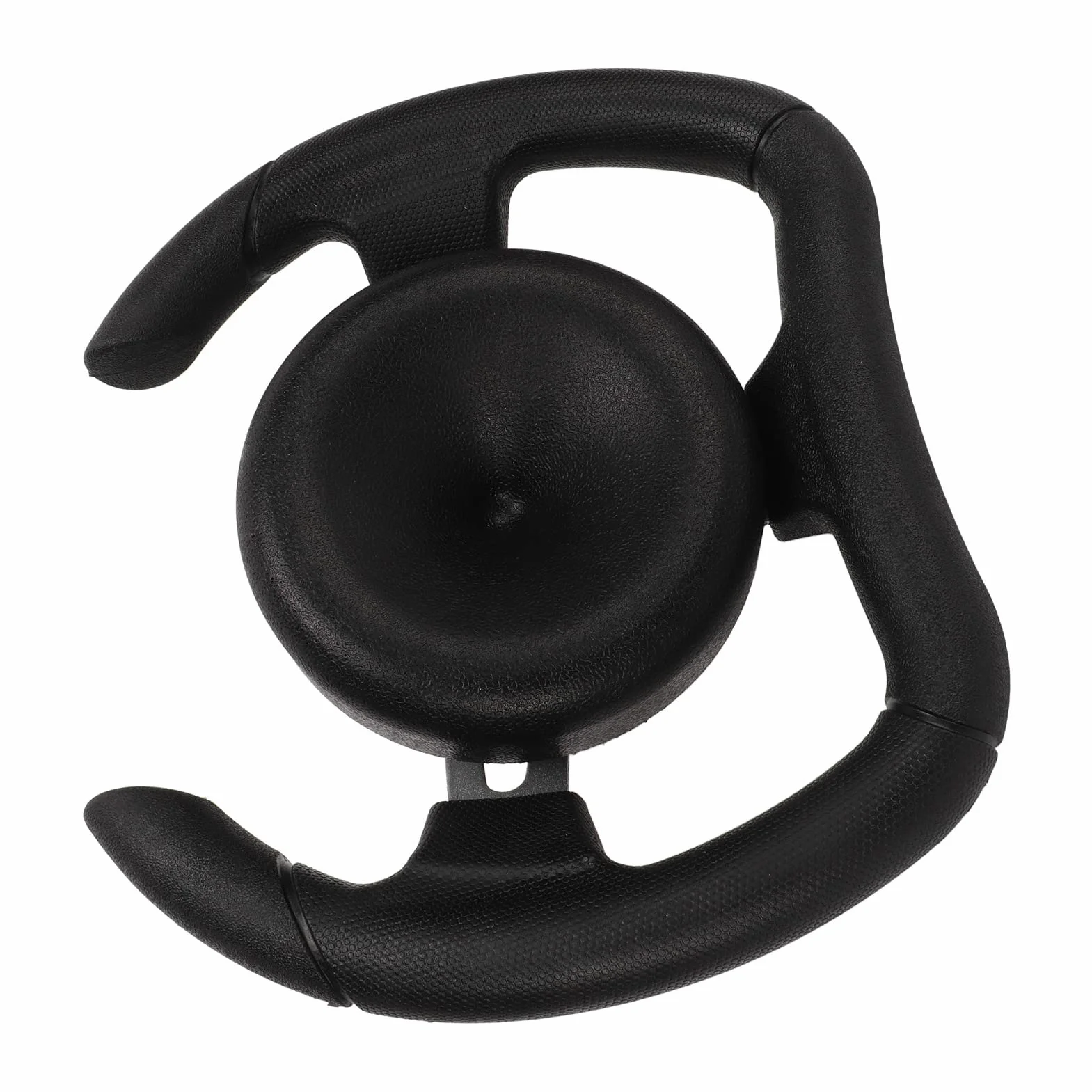 Volante da Corsa 277 mm Nero Ergonomico per Kart e Veicoli a 4 Ruote