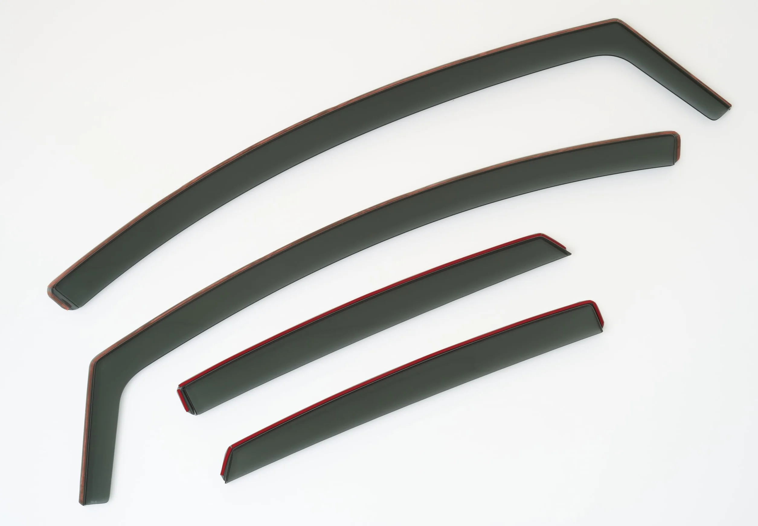 Set di 4 deflettori d'aria compatibili con VOLKSWAGEN GOLF 5 5 porte Hatchback modelli 2004 2005 2006 2007 2008.