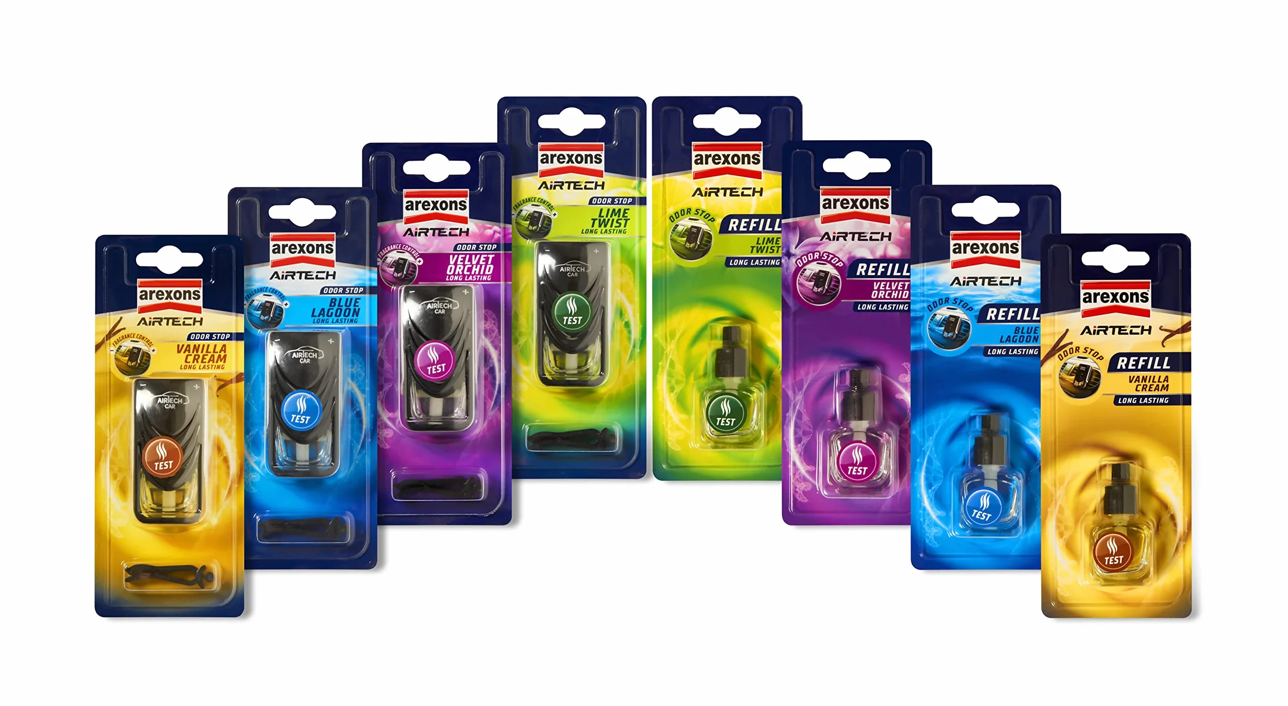 Arexons Airtech Lime Ricarica Profumi da Bocchetta Aria