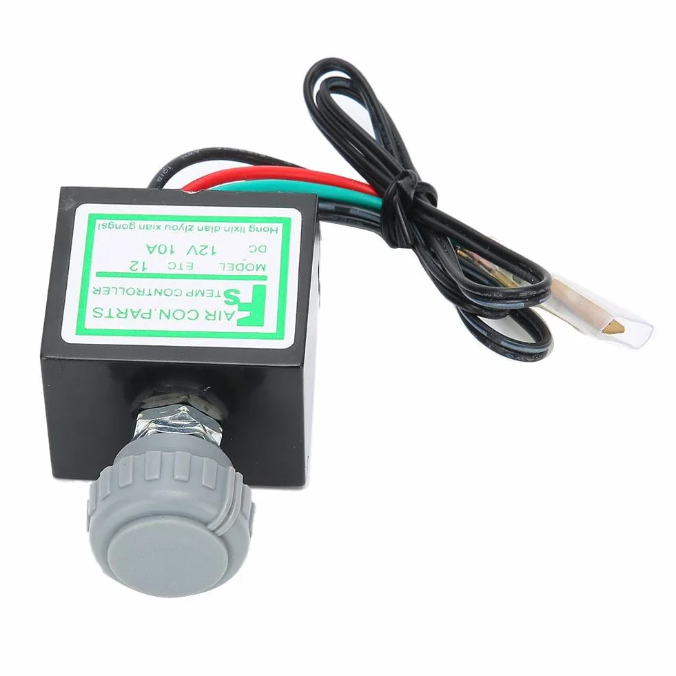 Termostato elettronico del condizionatore d'aria-KIMISS Accessorio automatico di controllo di temperatura elettronico del termostato del condizionatore d'aria dell'automobile universale dell'ABS di 1