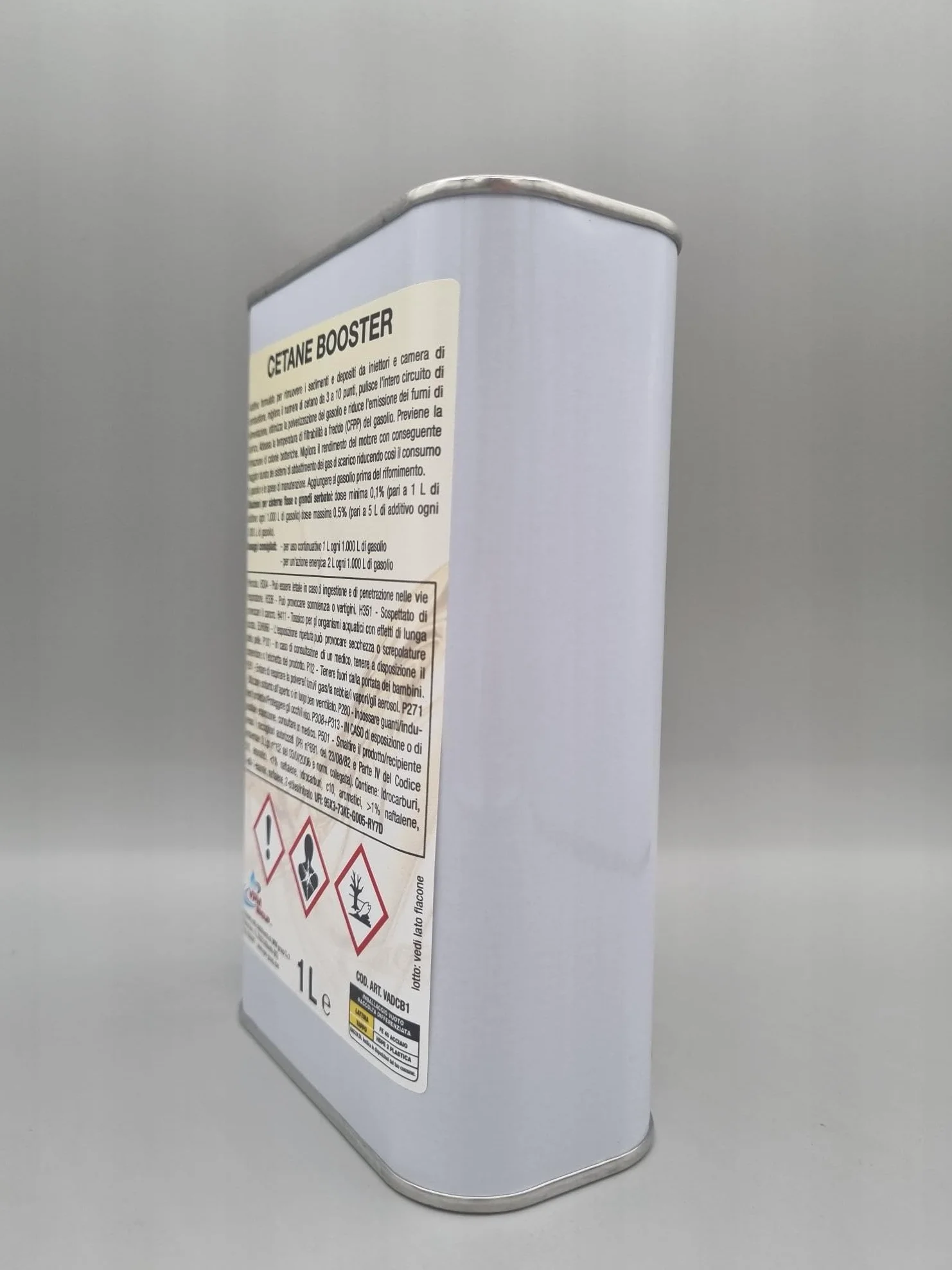 Additivo Diesel Professionale 1L Tratta 1000L, Booster Prestazioni, Pulisce Iniettori