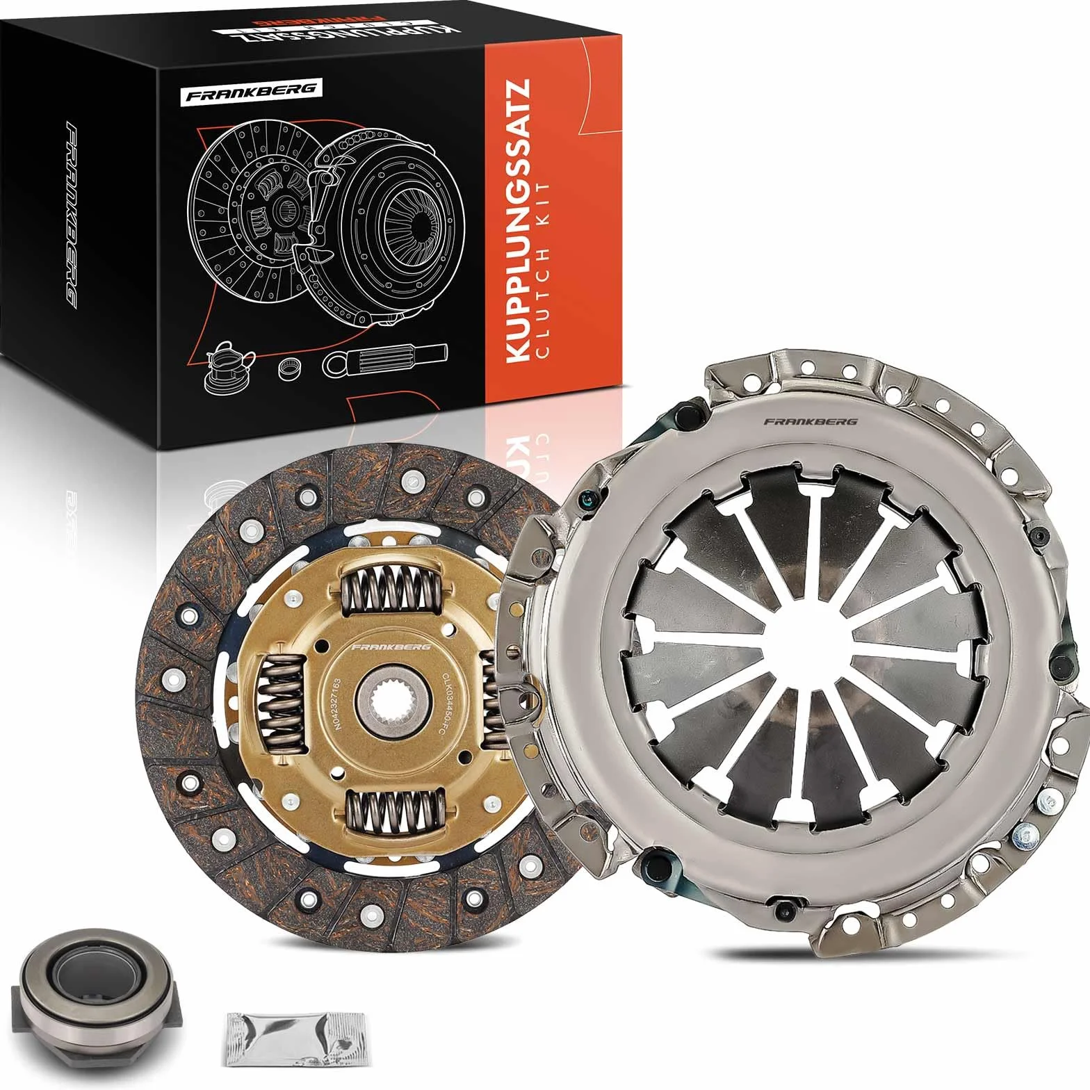 Frankberg Frizione Set frizione Compatibile con 500 312 KA RU8 Punto Evo 199 169 Idea 350 Replace# 828062