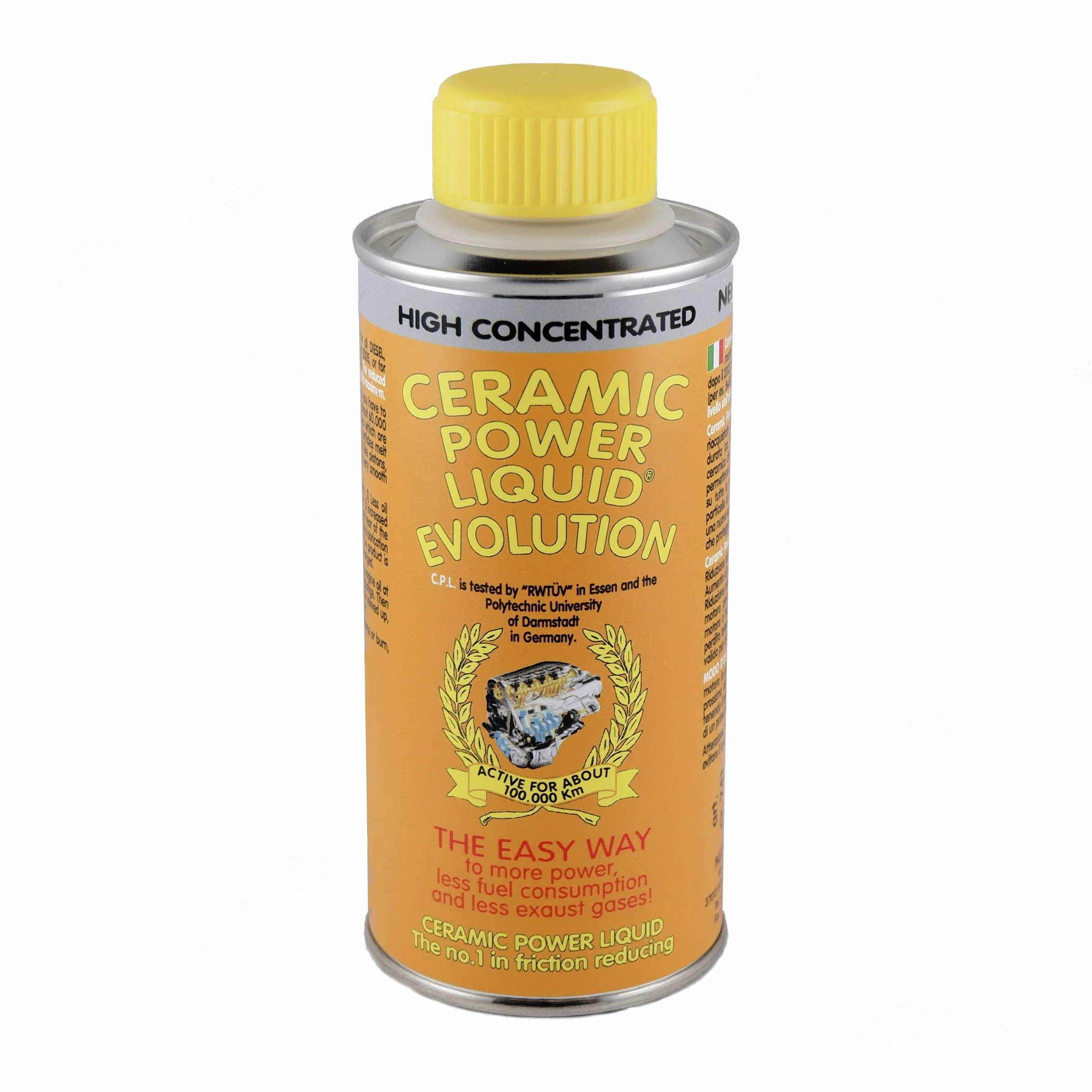 CERAMIC POWER LIQUID Evolution CONCENTRATO 150 ML per Motori Fino a 1.500 CC Originale
