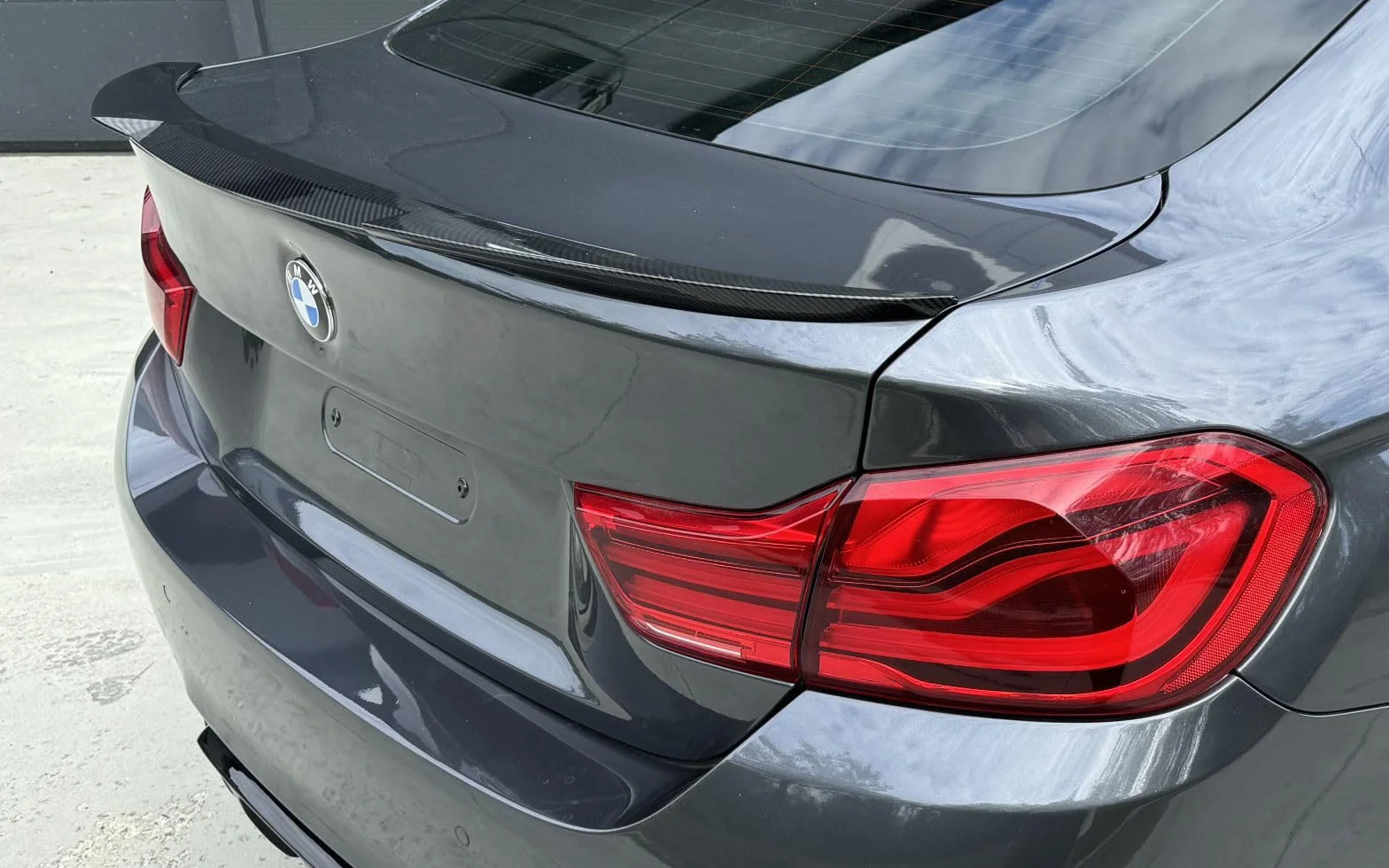 MpTuned Spoiler posteriore F36 M4 stile carbonio per serie 4 2014-2020 Performance Tuning Gran Coupe 420i 428i 430i 435i 440i