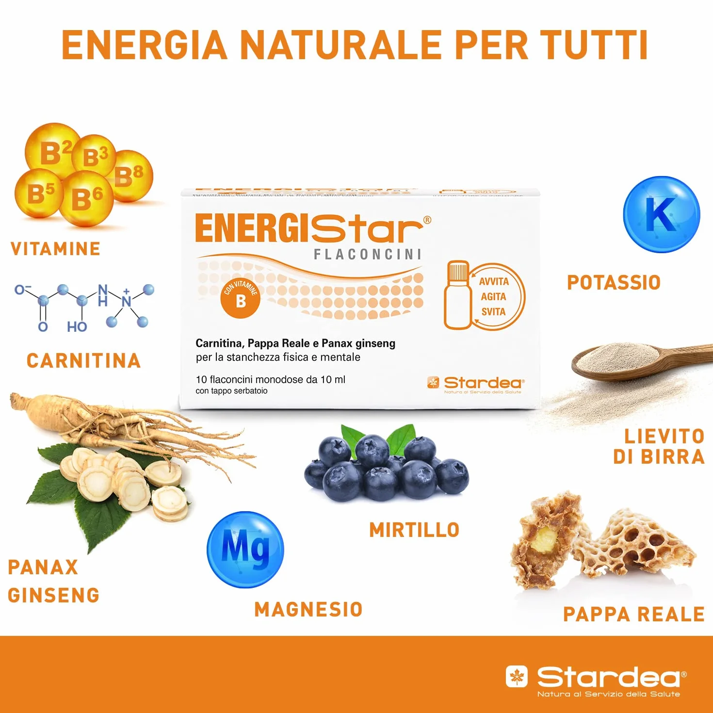 Energistar Stardea Flaconcini 10x10ml