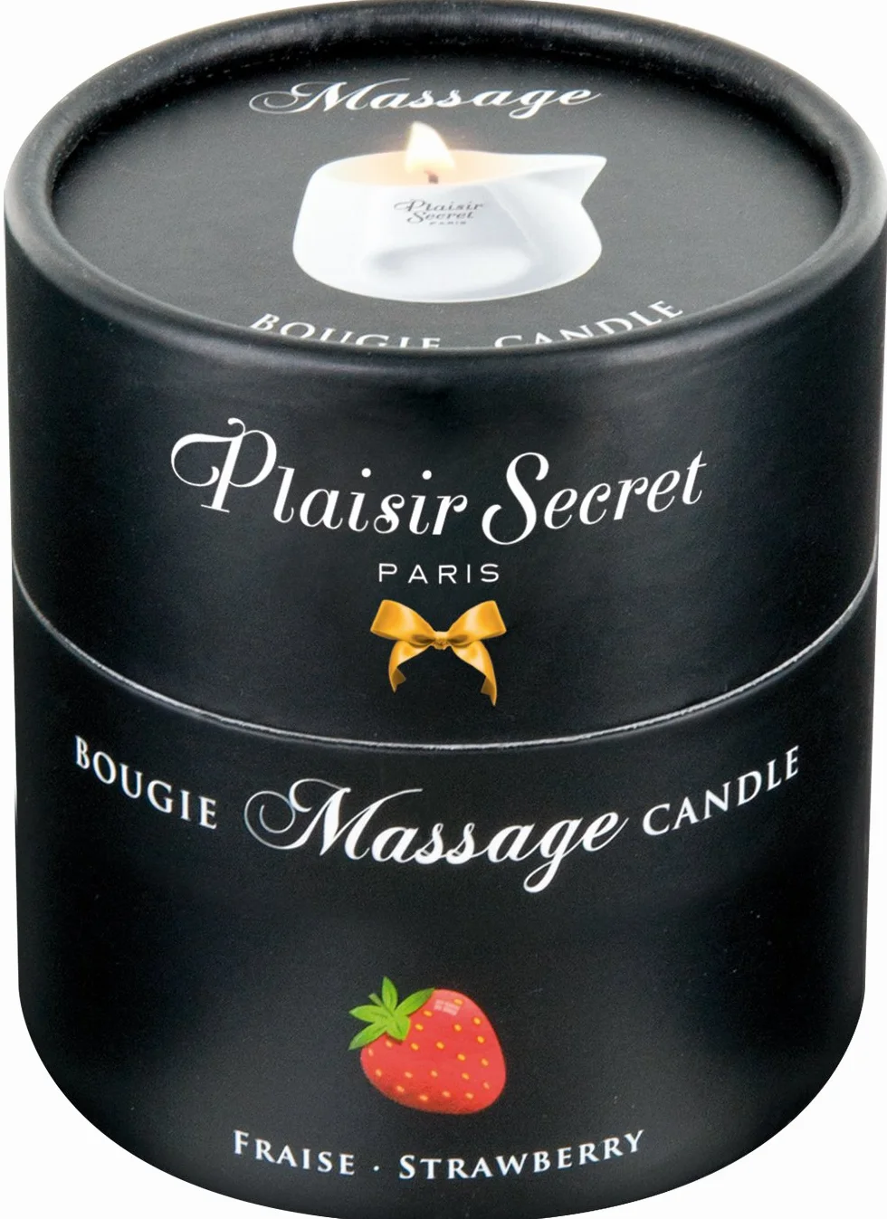 Plaisirs Secrets Massage Candle Strawberry