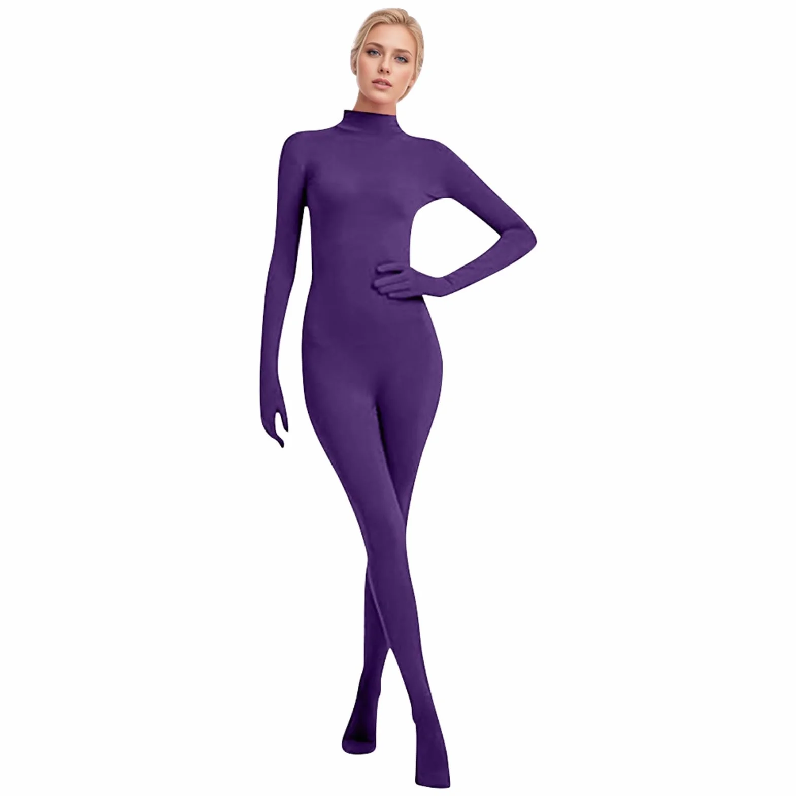 Unisex Onesie Slim Fit Tuta Intera per Halloween Carnevale Cosplay