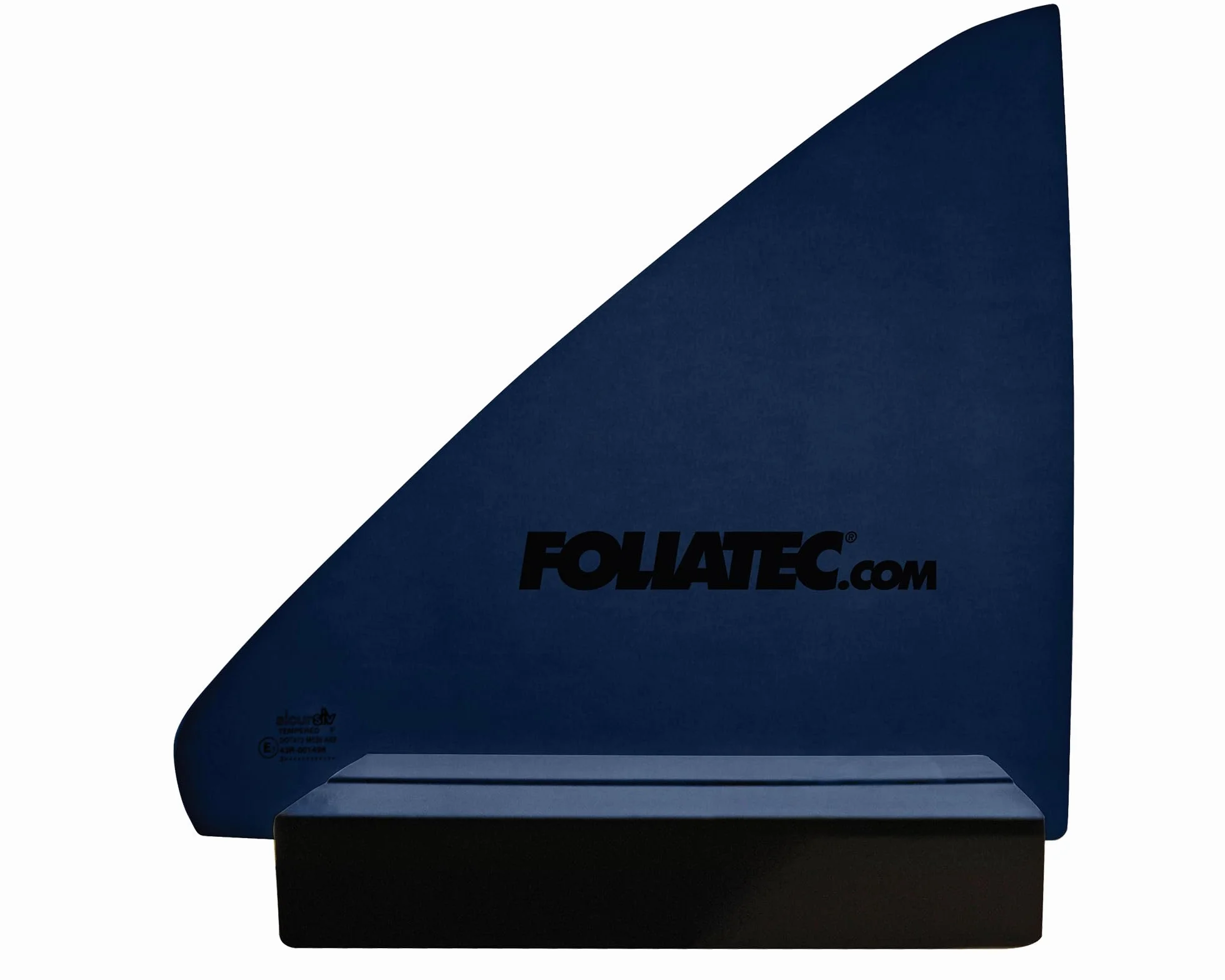 FOLIATEC Pellicola oscurante per vetri auto, MIDNIGHT Reflex Superdark, 76 x 300 cm, con documentazione, oscuramento al 95%