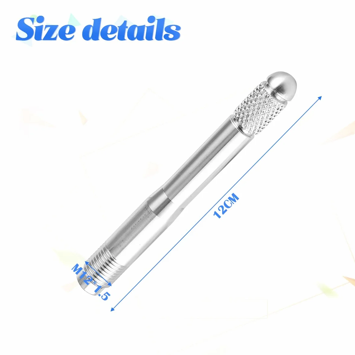 JNNJ Perni di Allineamento delle Ruote in Acciaio Inox M12X1.5