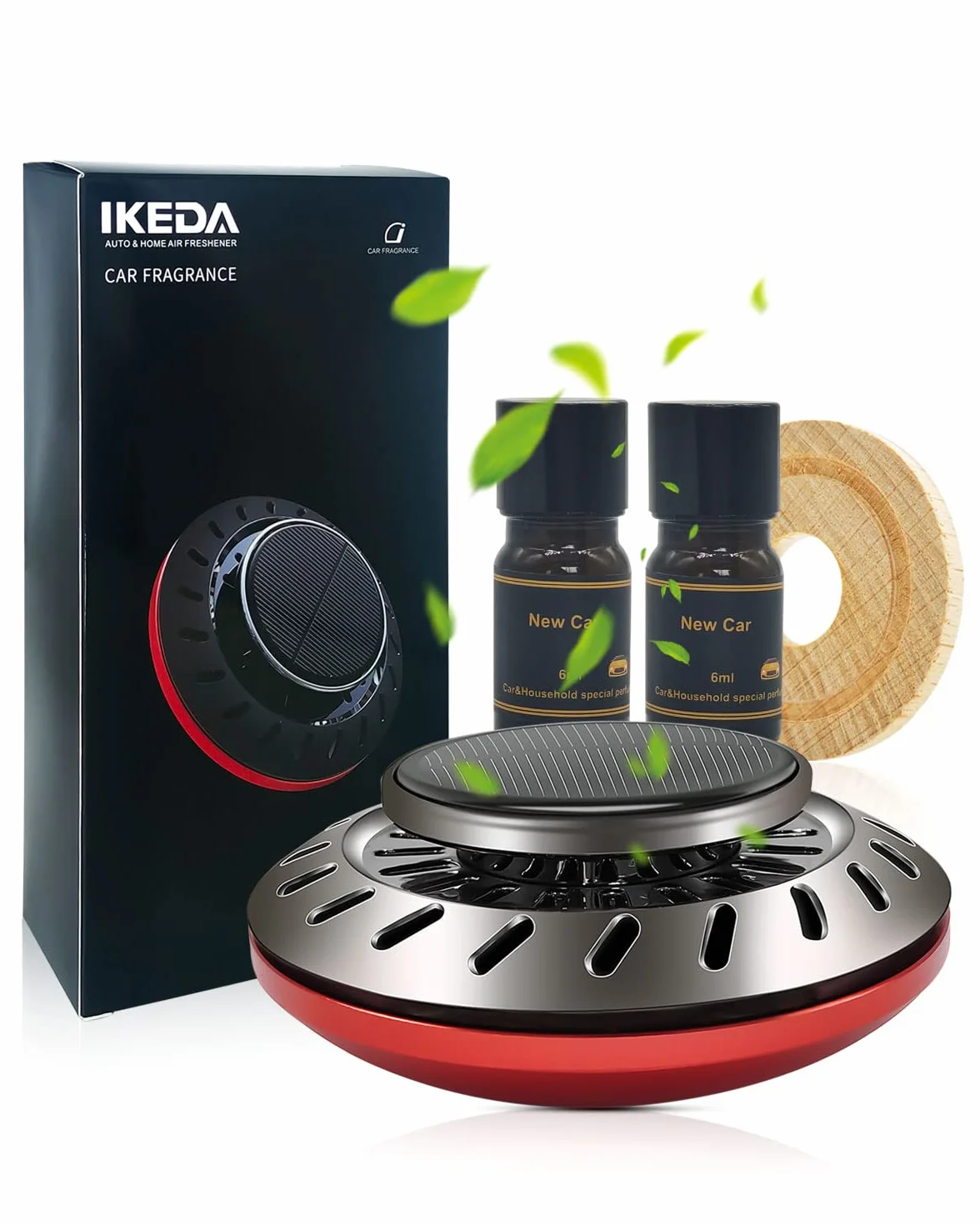 Deodoranti Solare Auto Nuova Diffusore di Profumo Fragranza Forte Duratura per Auto Fresco Copre Odori Uomini Donne