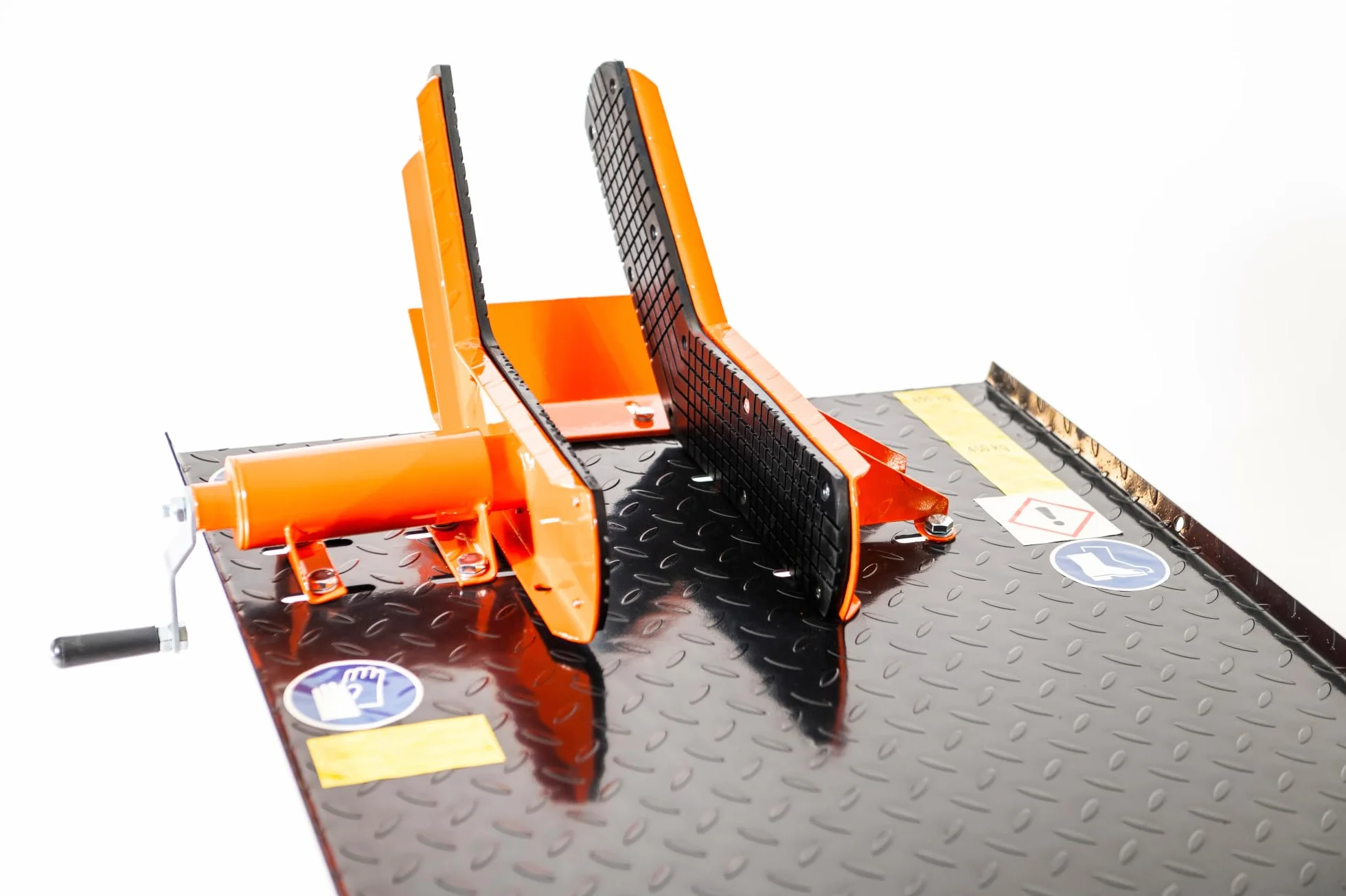 Notek Sollevatore Idraulico per Moto E Scooter con Pompa A Pedale - Ponte Moto - 450Kg