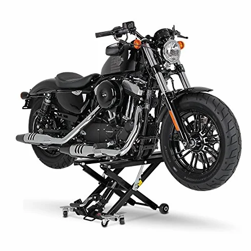 Ponte Sollevatore Moto XL Nero compatibile con moto custom
