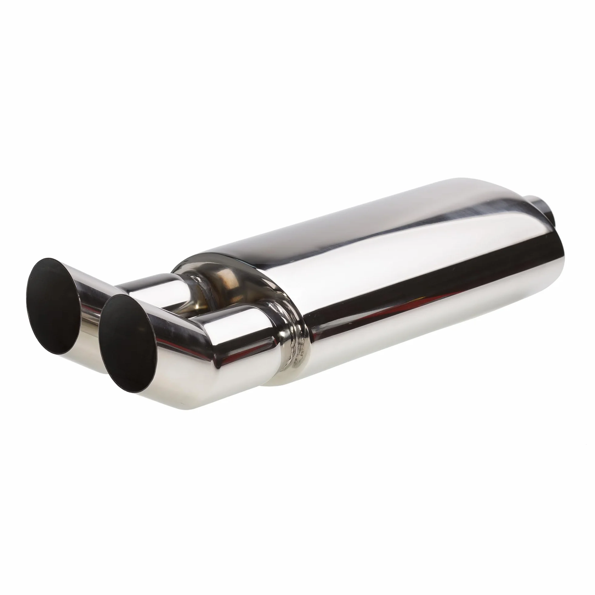 Simoni Racing ESR654 Marmitta Sportiva Gatling Universale, in Inox