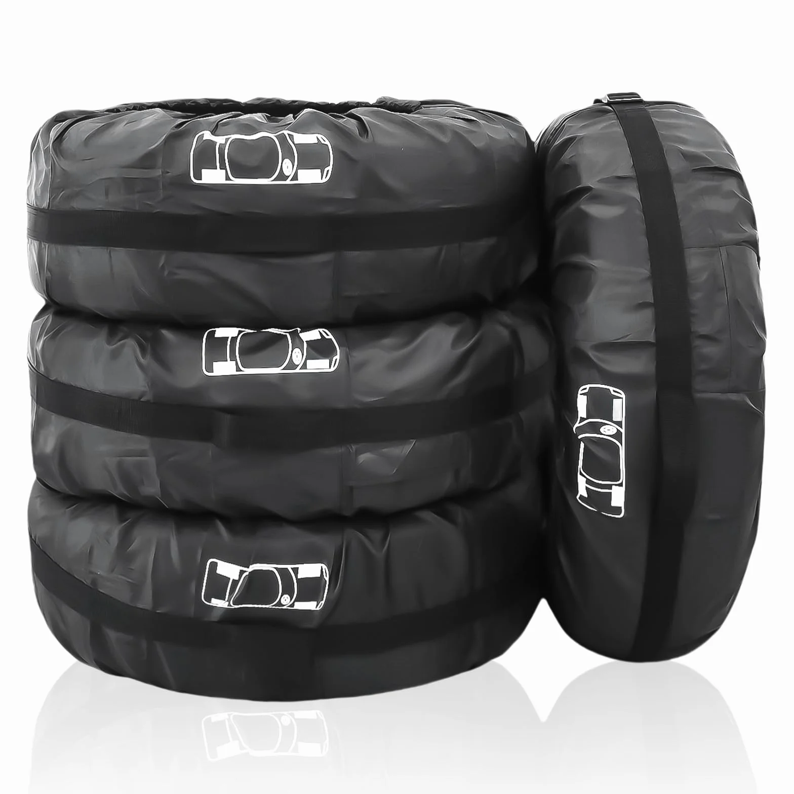 Coperture per pneumatici impermeabili 4 pezzi 19-23 pollici