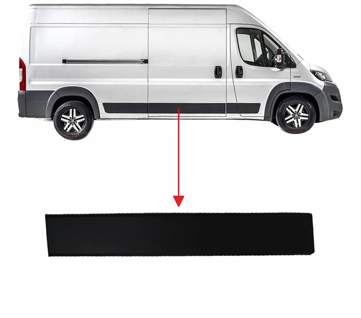 Modanatura laterale destra a clip Porta DX Fiat Ducato
