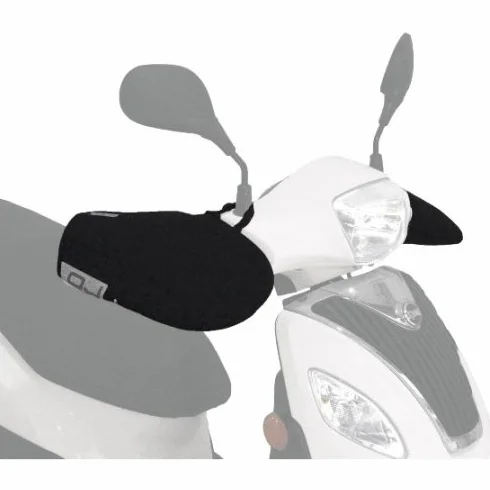 COPRIMANOPOLE FELPATO TERMICO IN NEOPRENE OJ C010 MANOPOLE PER MOTO SCOOTER UNIVERSALE MINI PRO HAND IMBOTTITO