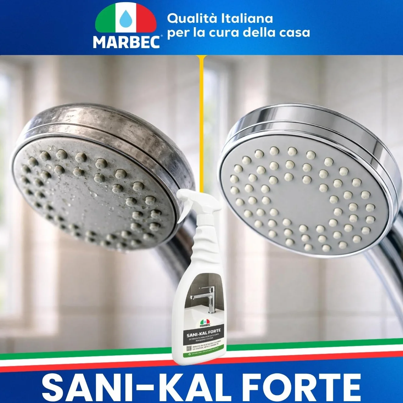 MARBEC SANI-KAL FORTE 750ML Detergente anticalcare forte per bagno