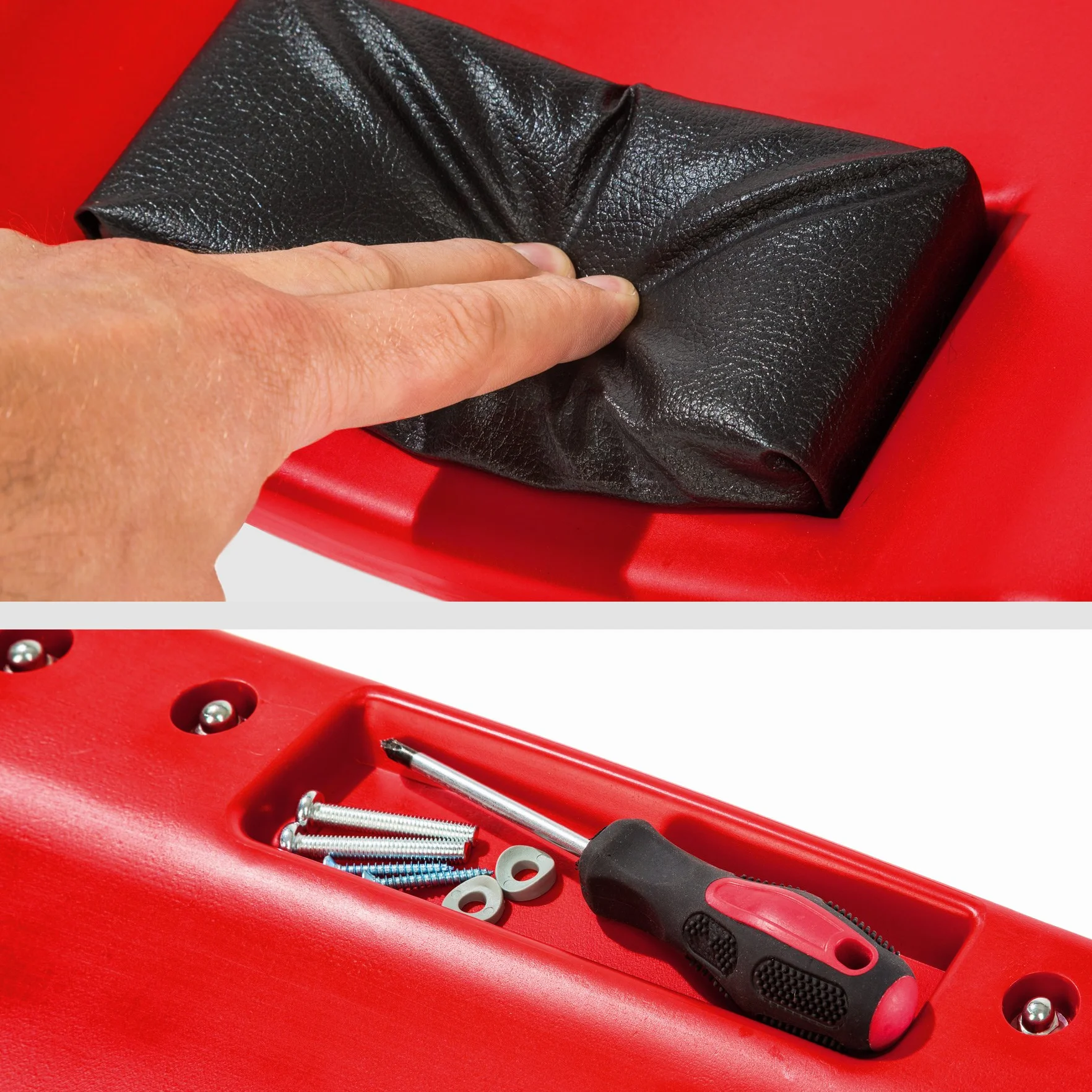 Tectake - Carrello per montaggio professionale sottoscocca Piattaforma di montaggio