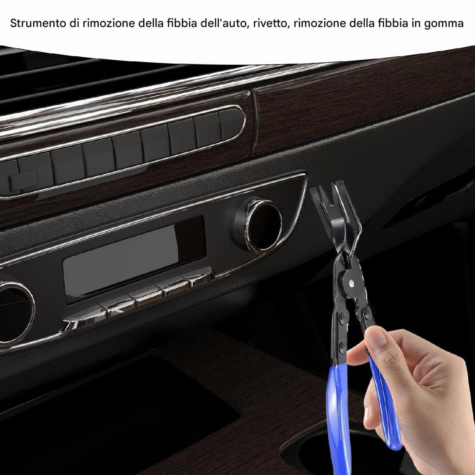 Strumento Per Rimuovere Clip Per Auto | Strumento Per La Rimozione Del Rivestimento Dei Fari 'auto | Pinza Multifunzionale Per La Rimozione Delle Clip Del Pannello, Strumentos Di Riparazione Degli