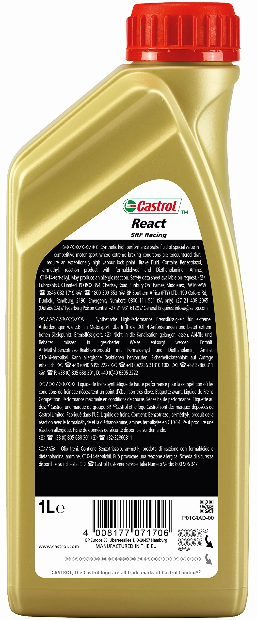 CASTROL Liquido Freni 1L