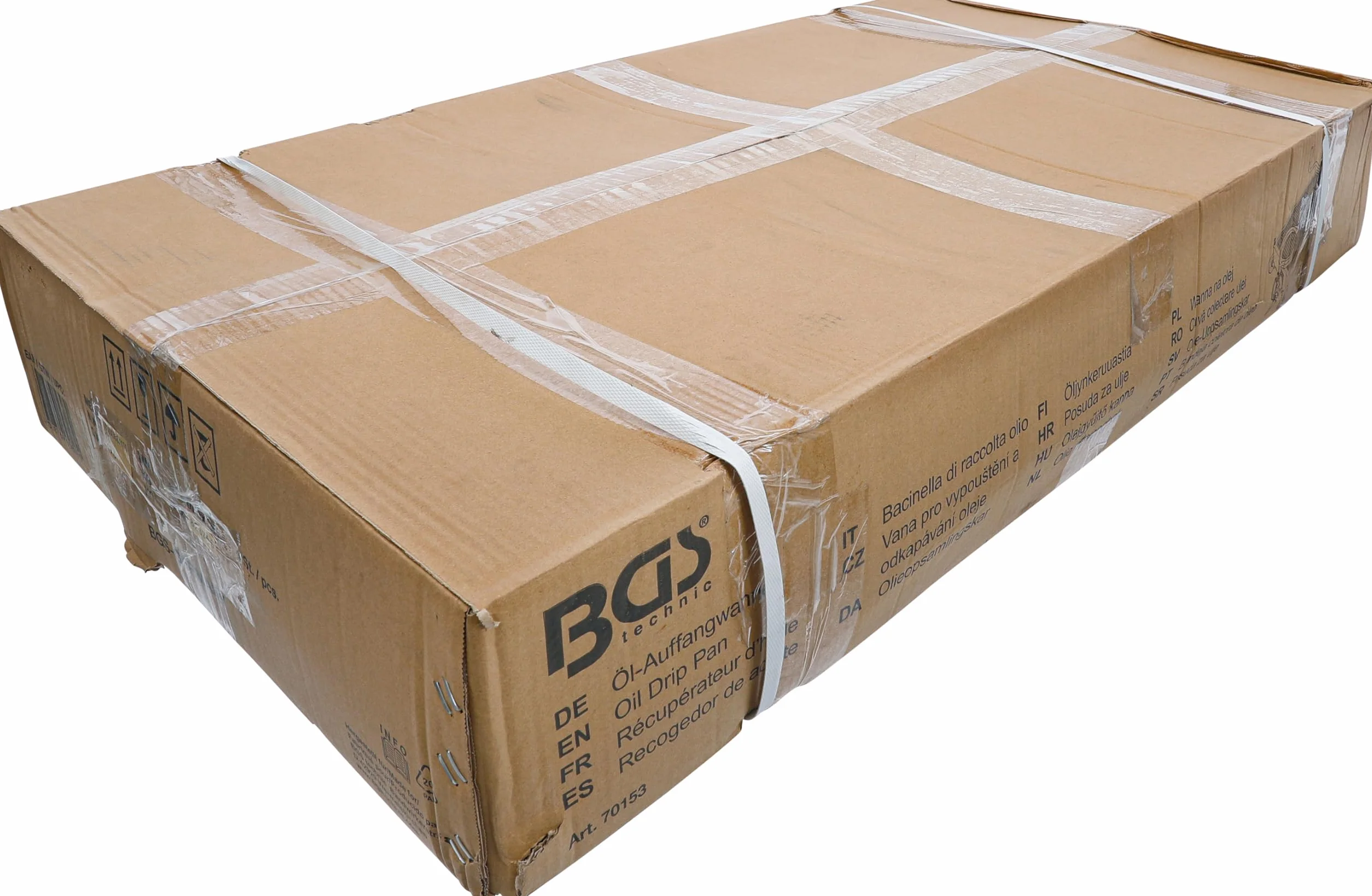 BGS 70153 | Bacinella di raccolta olio | mobile | 55 l