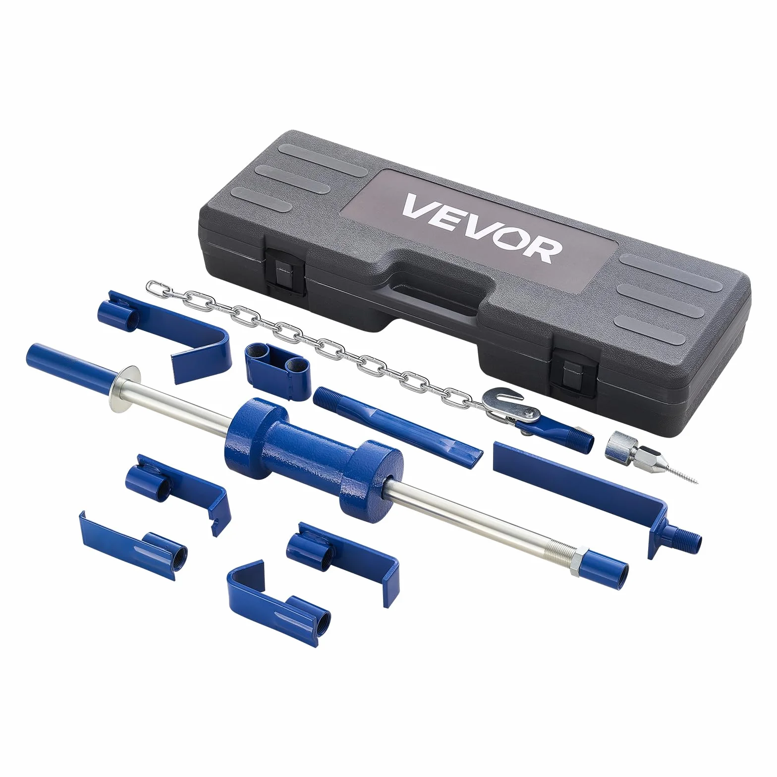 VEVOR Kit Estrazione Ammaccature, Martello Scorrevole 5,89 kg, Rimozione Danni Auto, Riparazione Carrozzeria con Custodia