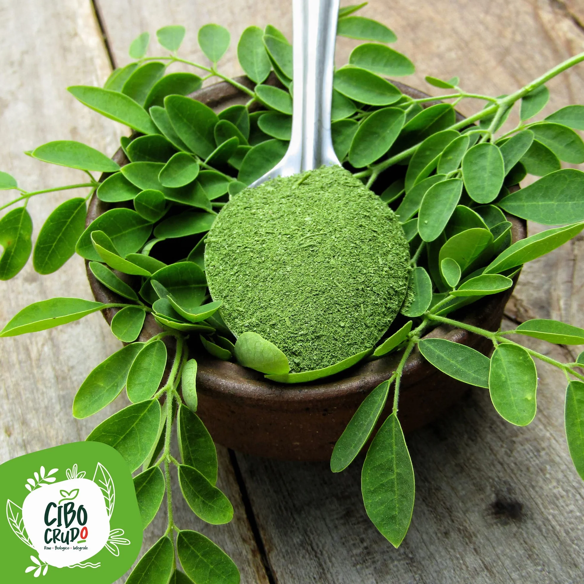 Cibocrudo Moringa In Polvere Biologica Cruda 200 gr – Moringa Oleifera Ricca Di Vitamine E Sali Minerali