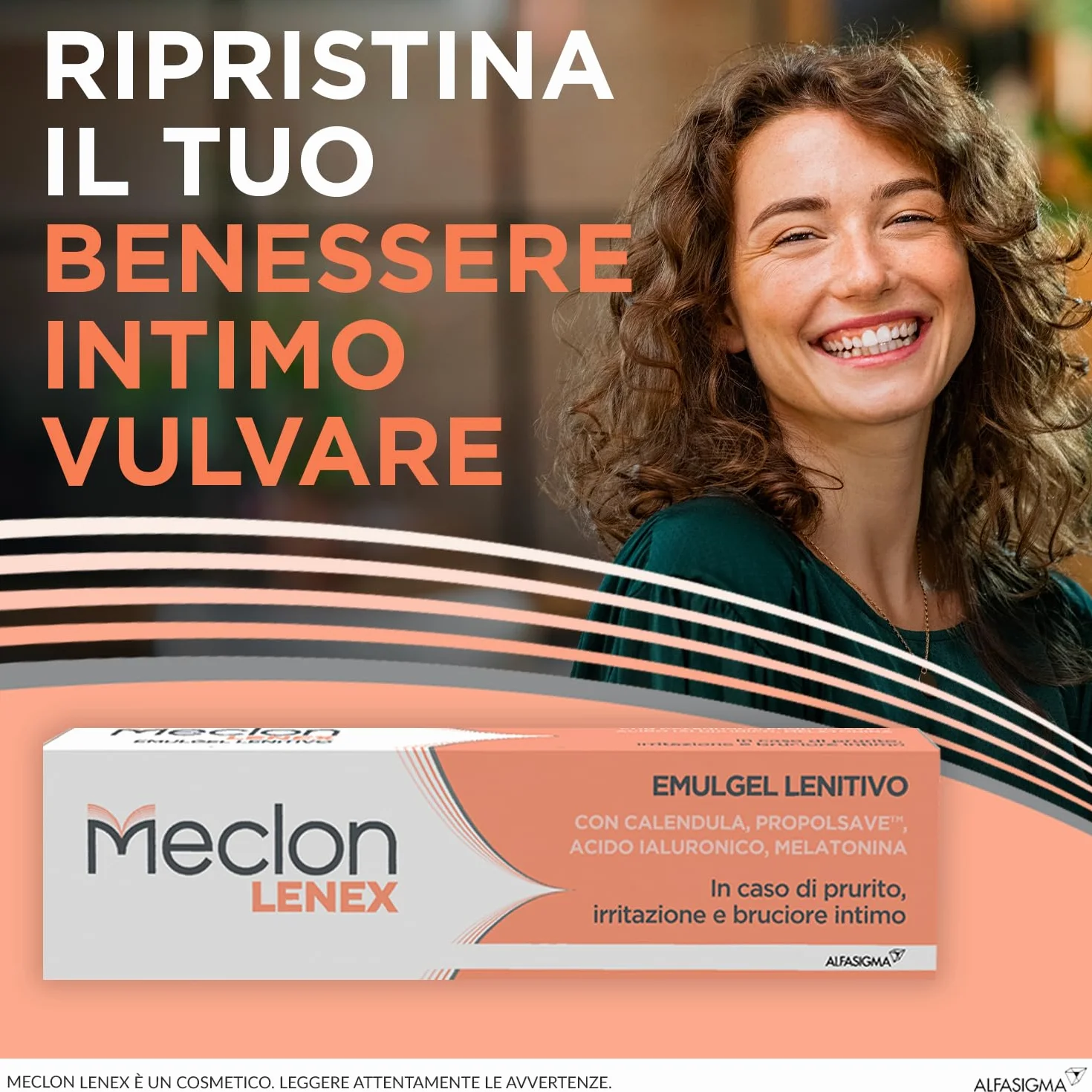 Meclon Lenex Emulgel Calendula Propolsave Acido Ialuronico Melatonina 50 ml